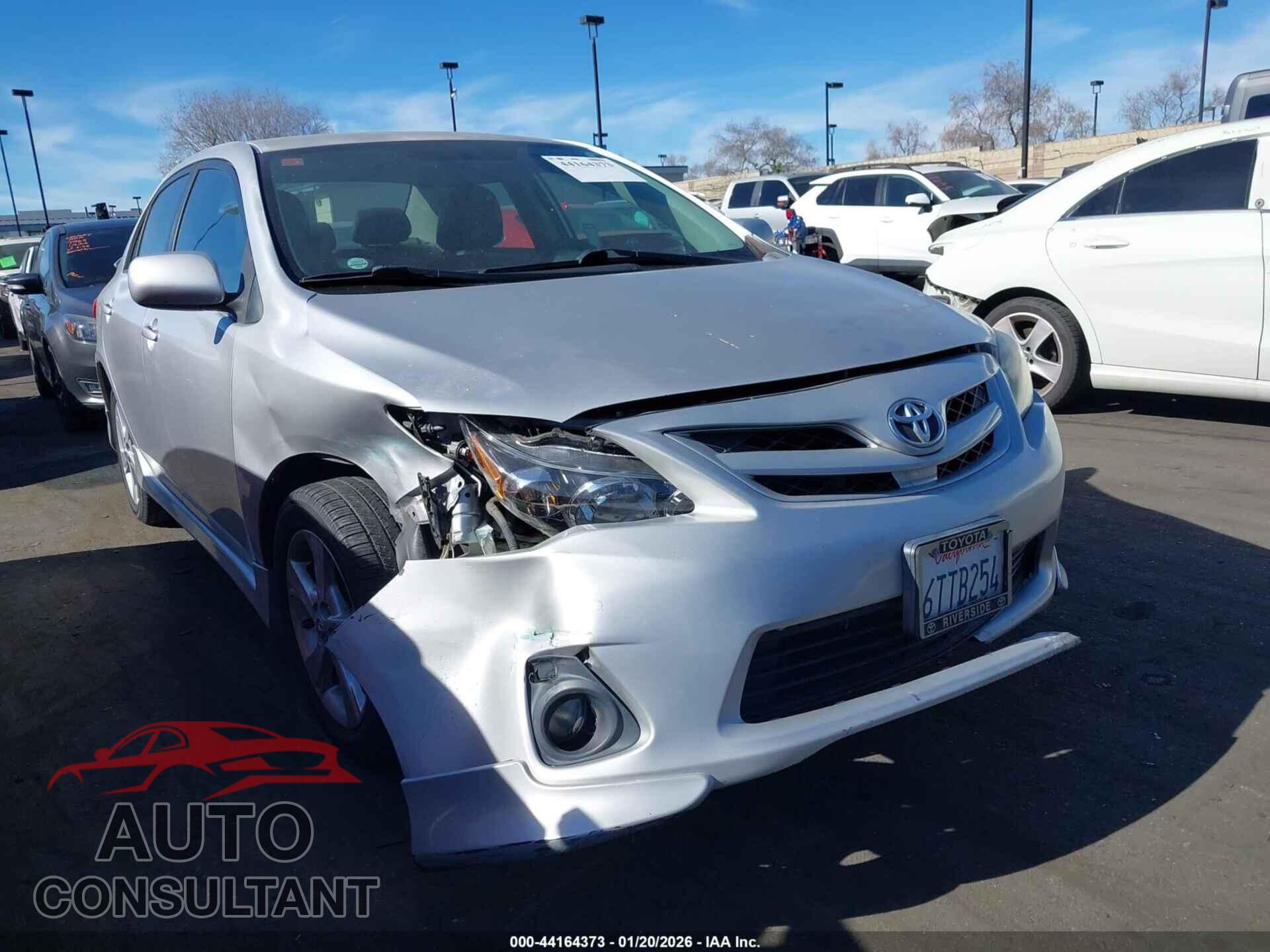 TOYOTA COROLLA 2011 - 2T1BU4EE5BC731587