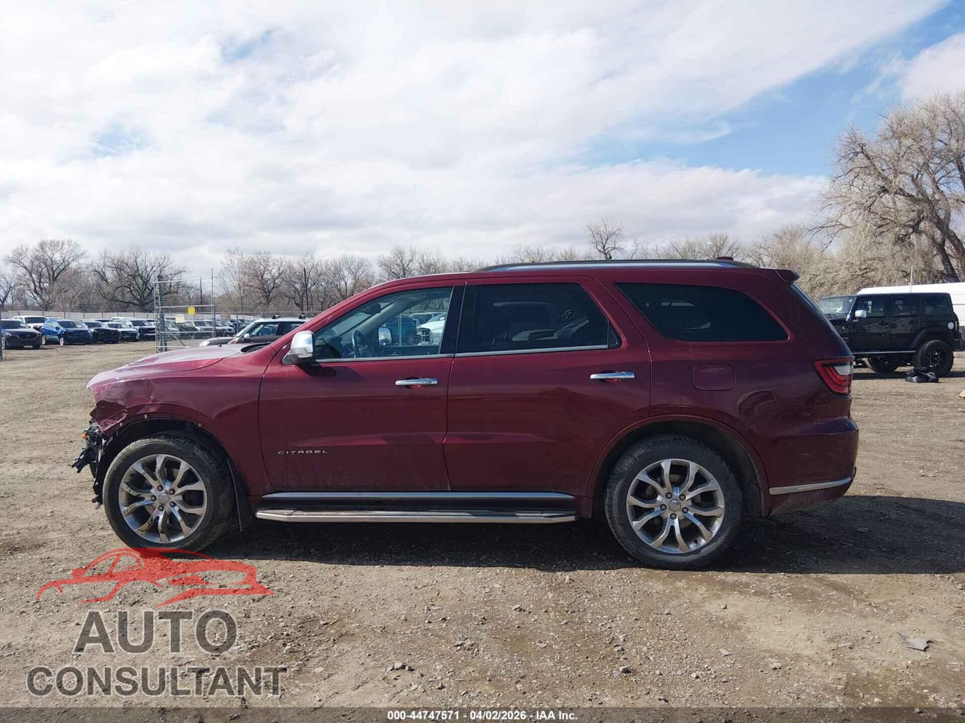 DODGE DURANGO 2016 - 1C4RDJEG2GC347068