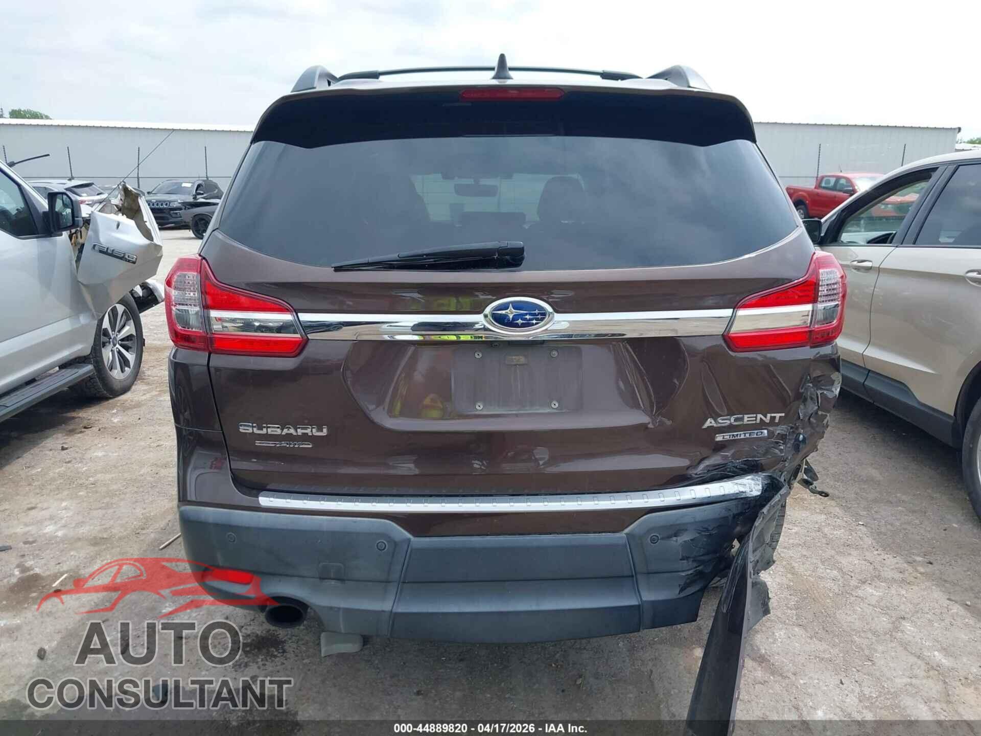 SUBARU ASCENT 2020 - 4S4WMALD9L3407963