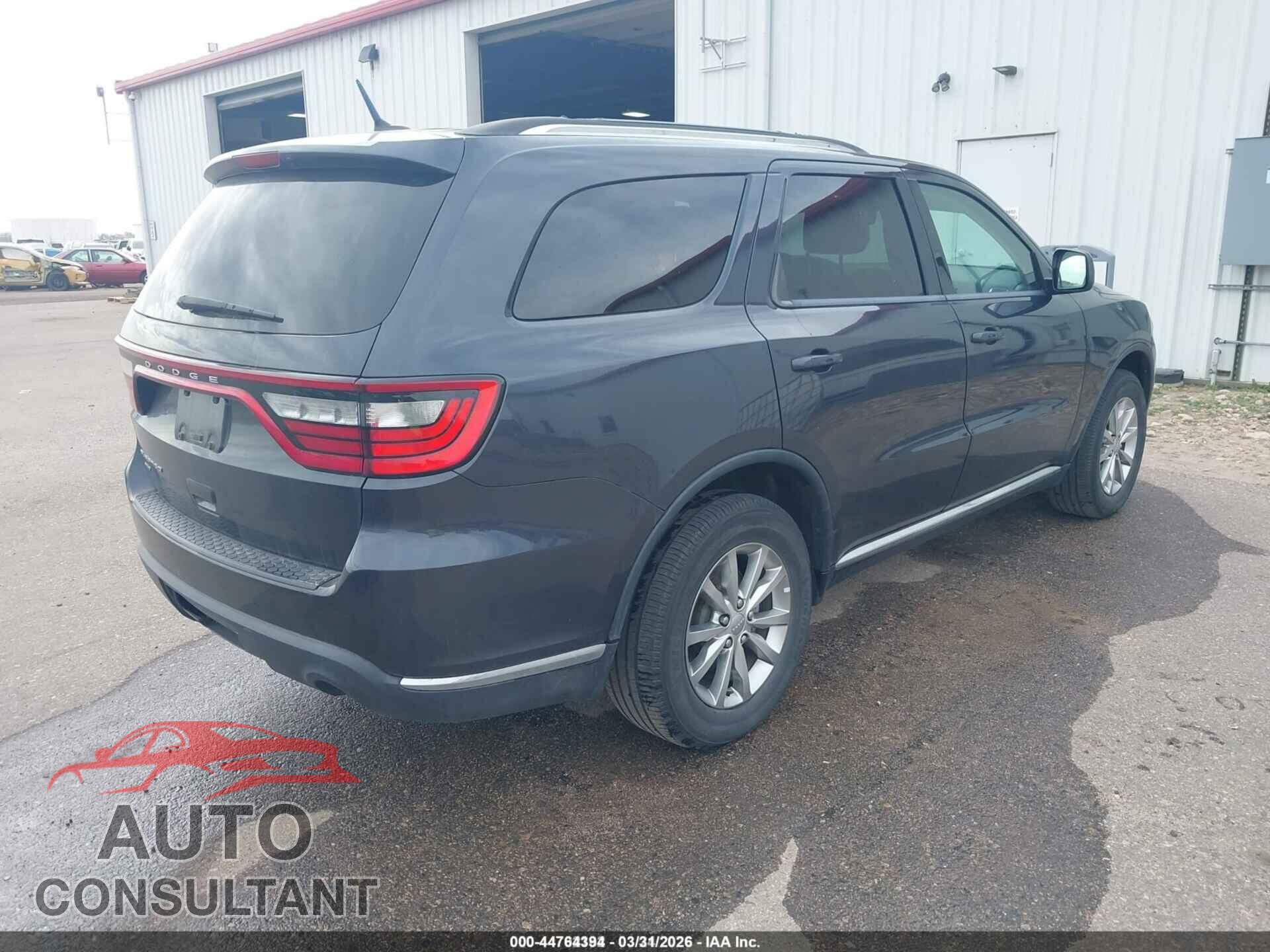DODGE DURANGO 2016 - 1C4RDJAG6GC442013