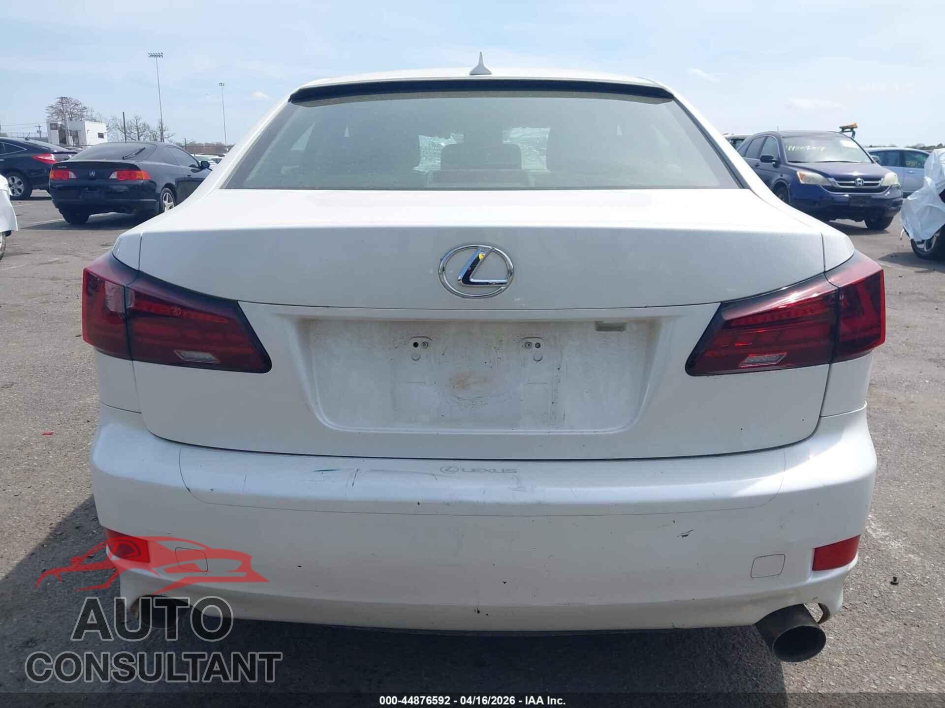 LEXUS IS 250 2013 - JTHCF5C20D5063757