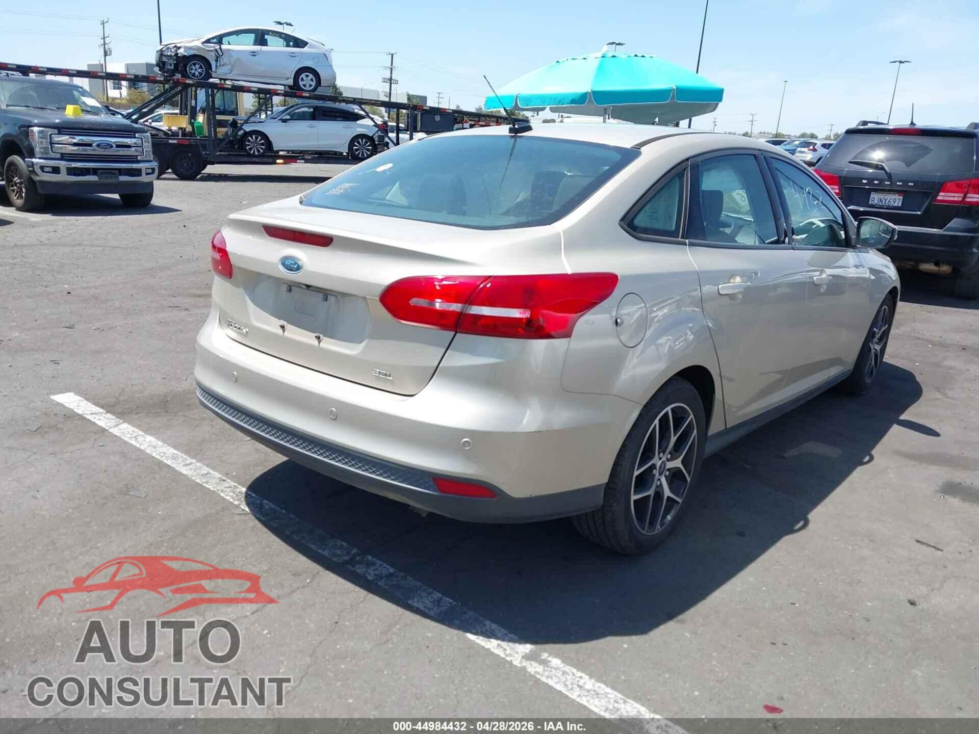 FORD FOCUS 2017 - 1FADP3H29HL235968