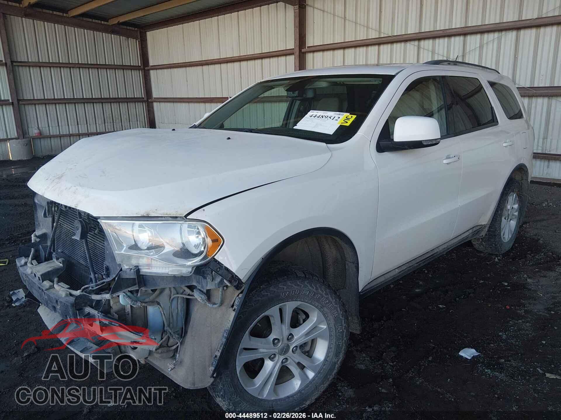 DODGE DURANGO 2012 - 1C4RDJDG1CC120448