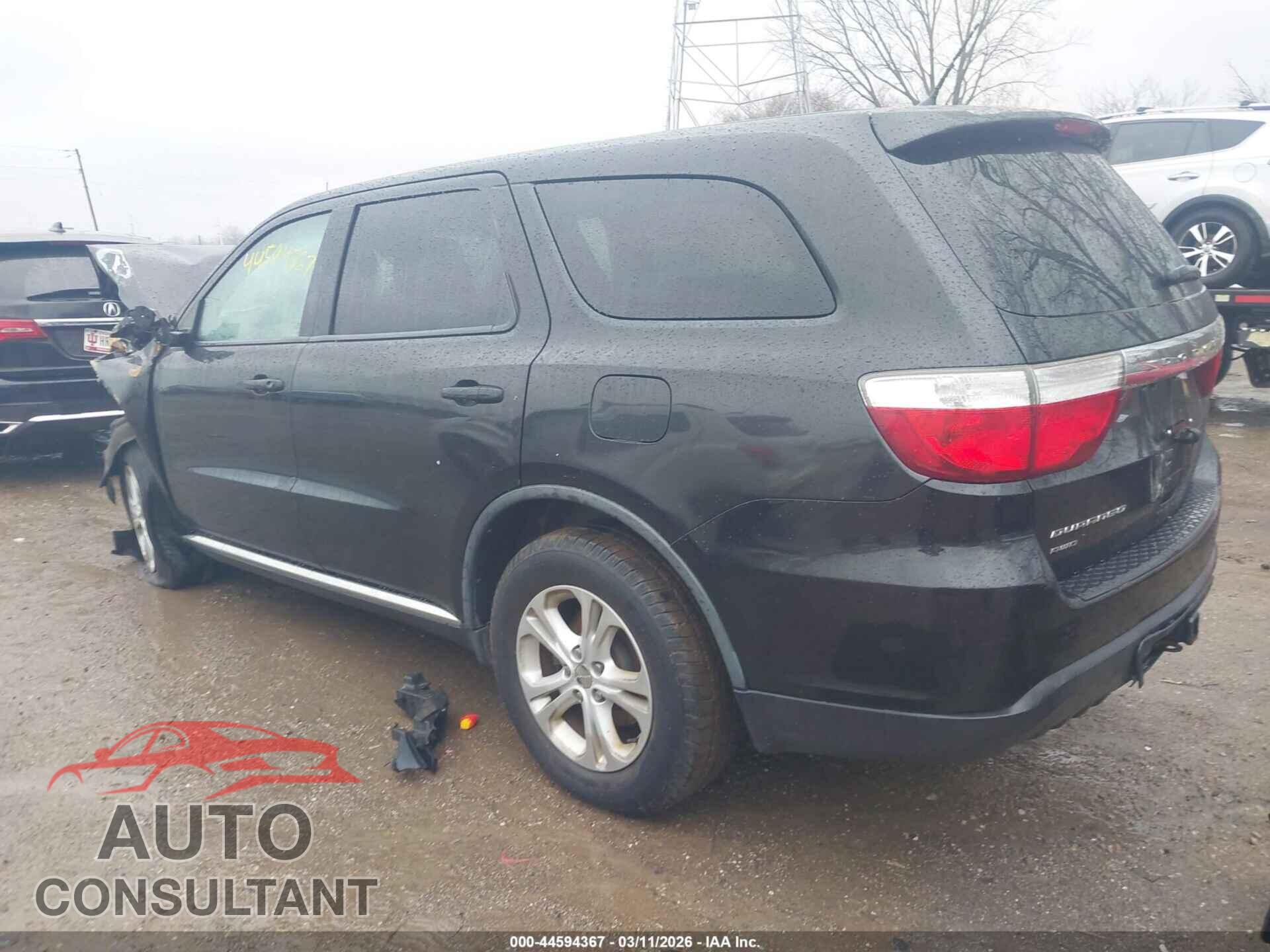 DODGE DURANGO 2011 - 1D4RE2GG4BC639560