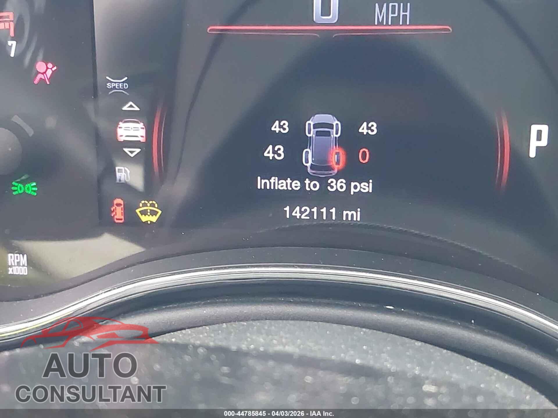 DODGE DURANGO 2017 - 1C4RDJAG0HC847382