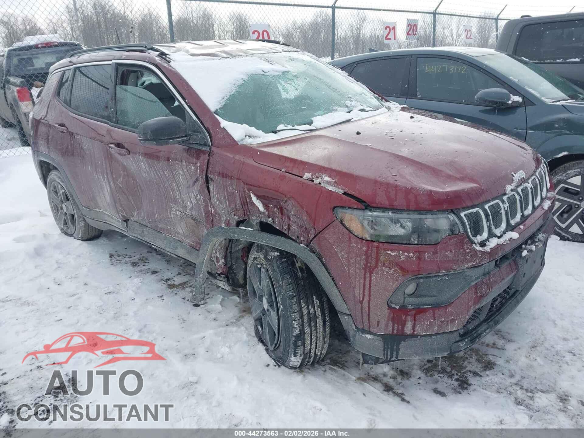 JEEP COMPASS 2022 - 3C4NJDBB7NT102432