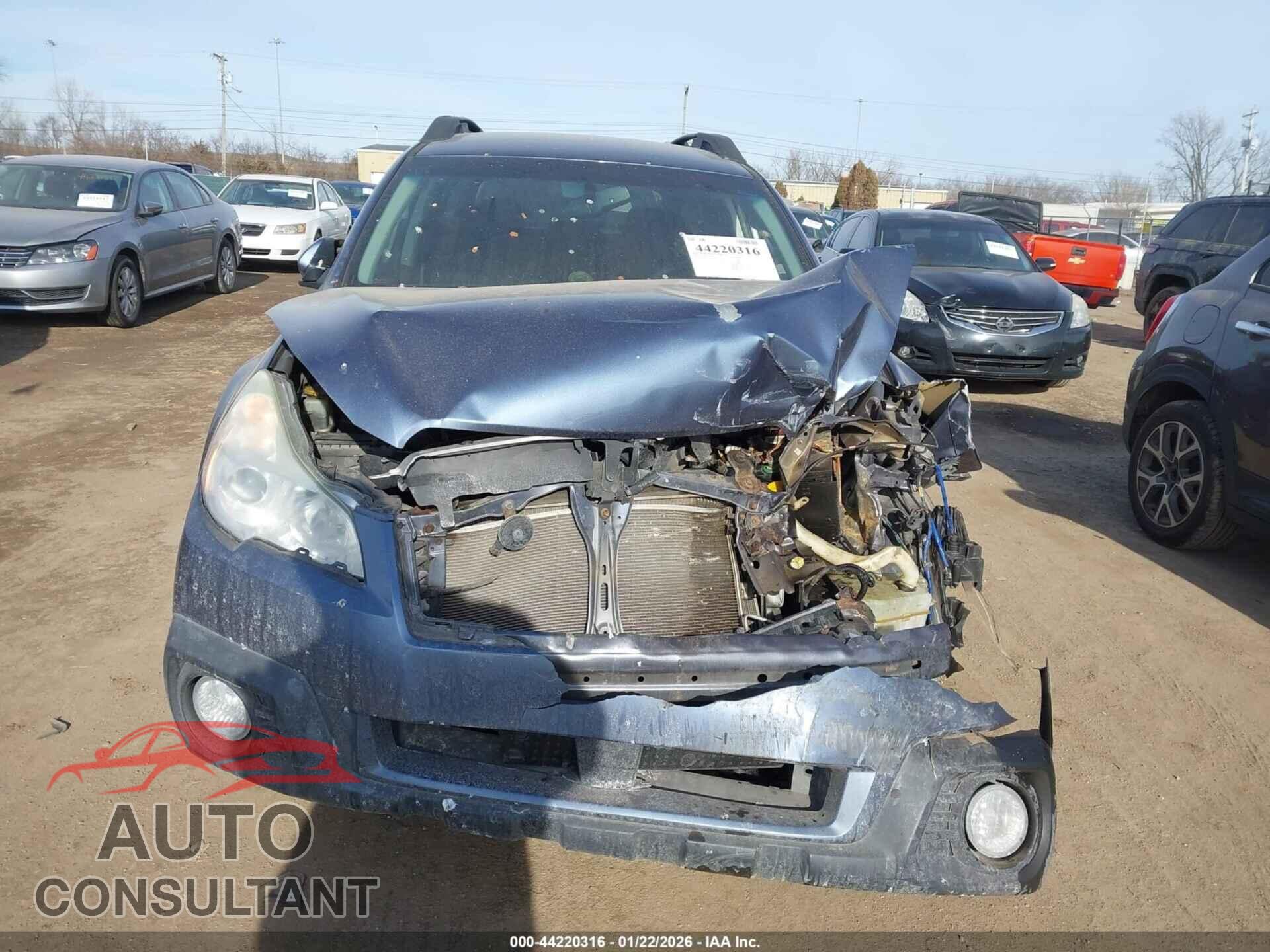 SUBARU OUTBACK 2014 - 4S4BRBCC4E3245546