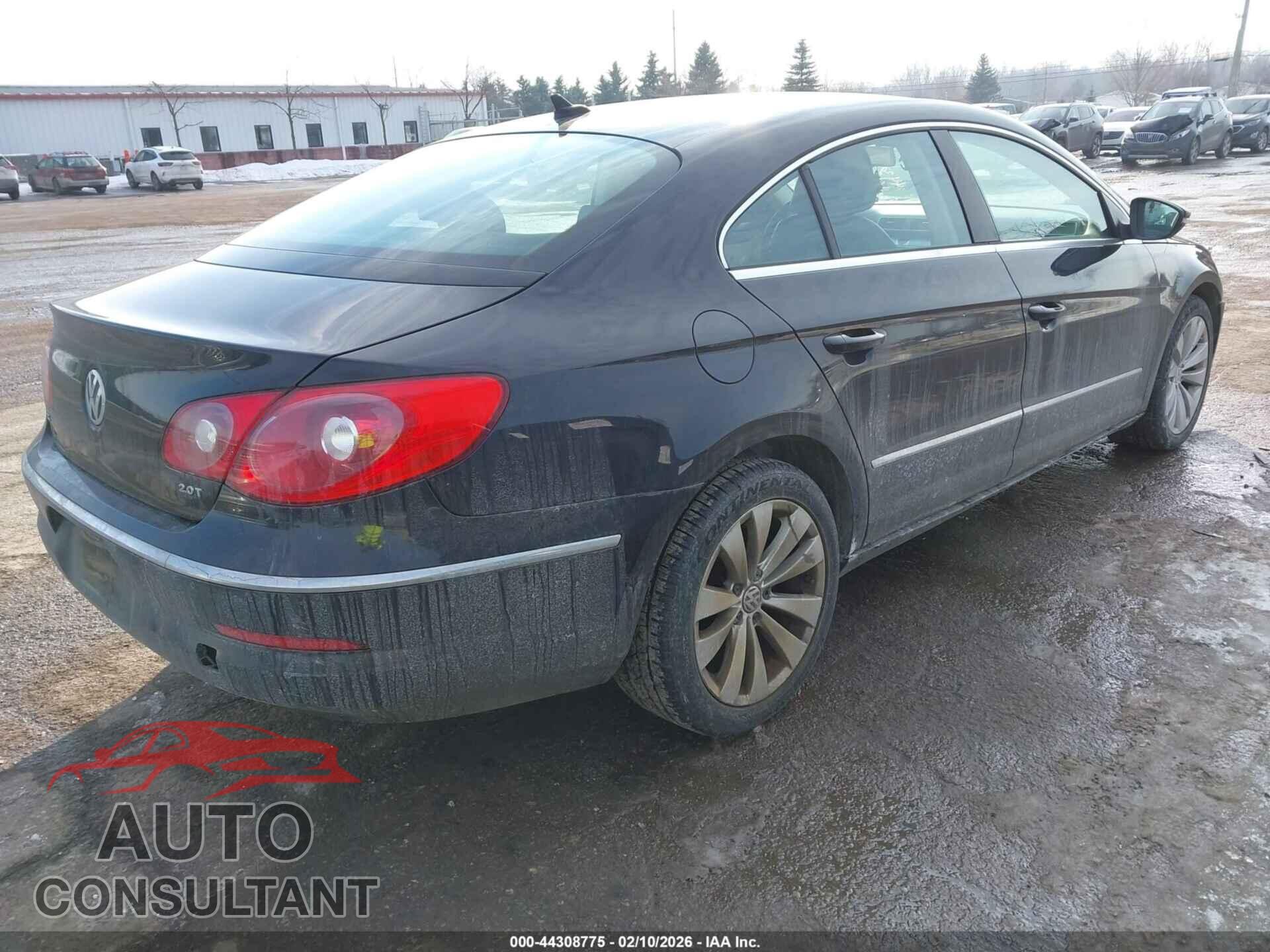 VOLKSWAGEN CC 2012 - WVWMP7AN5CE537258