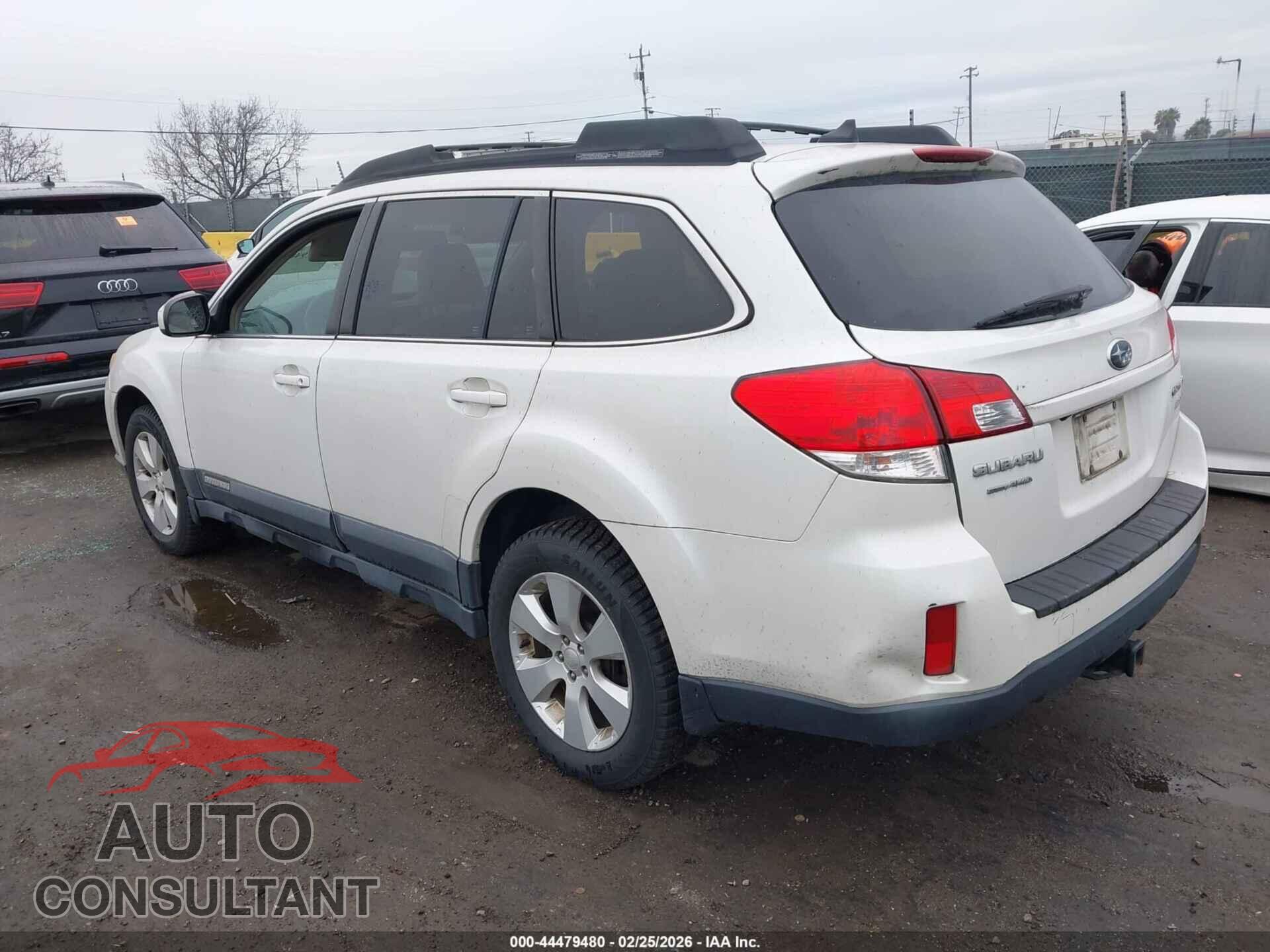 SUBARU OUTBACK 2011 - 4S4BRBLC9B3397575