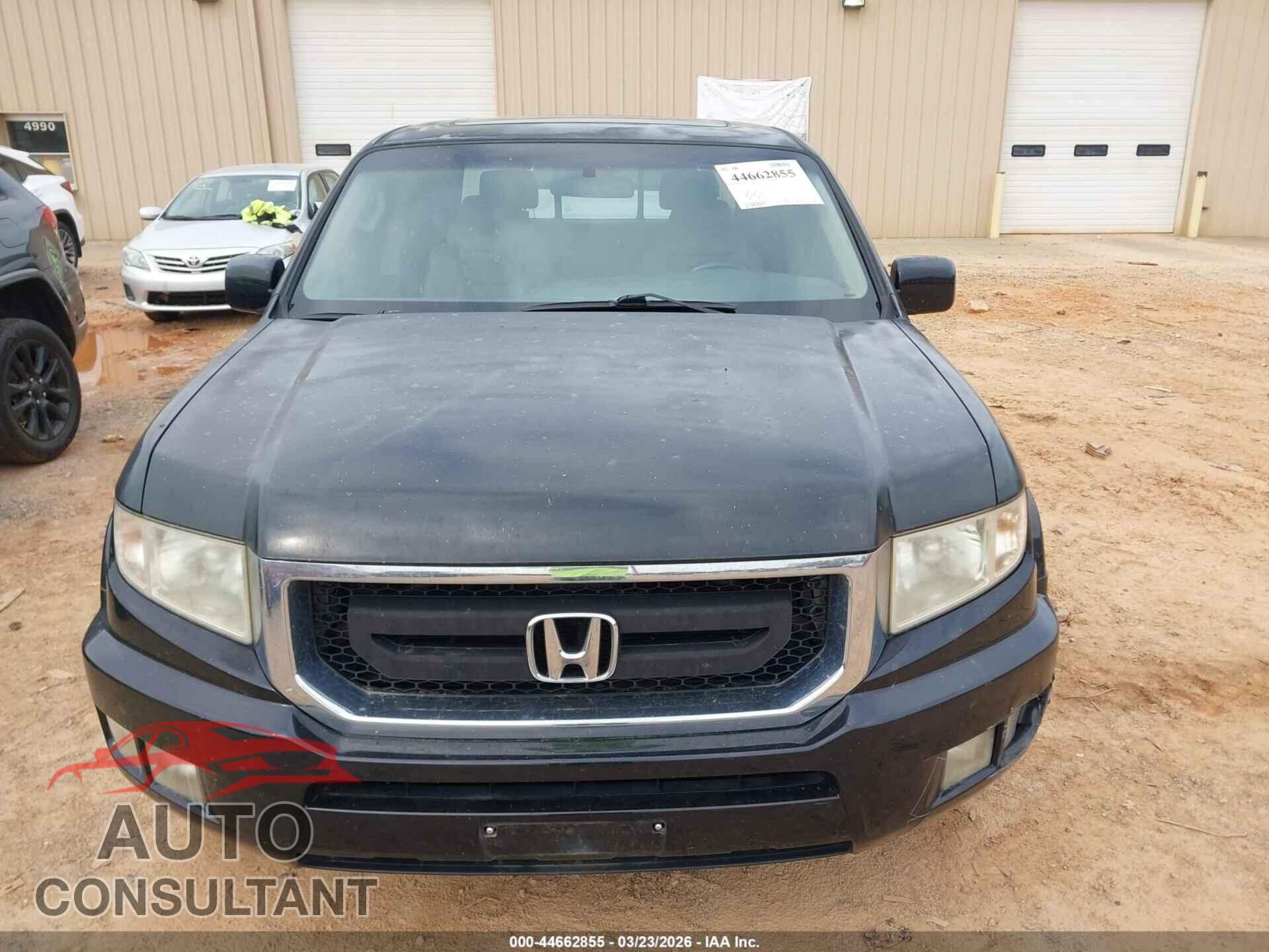 HONDA RIDGELINE 2009 - 5FPYK165X9B102739