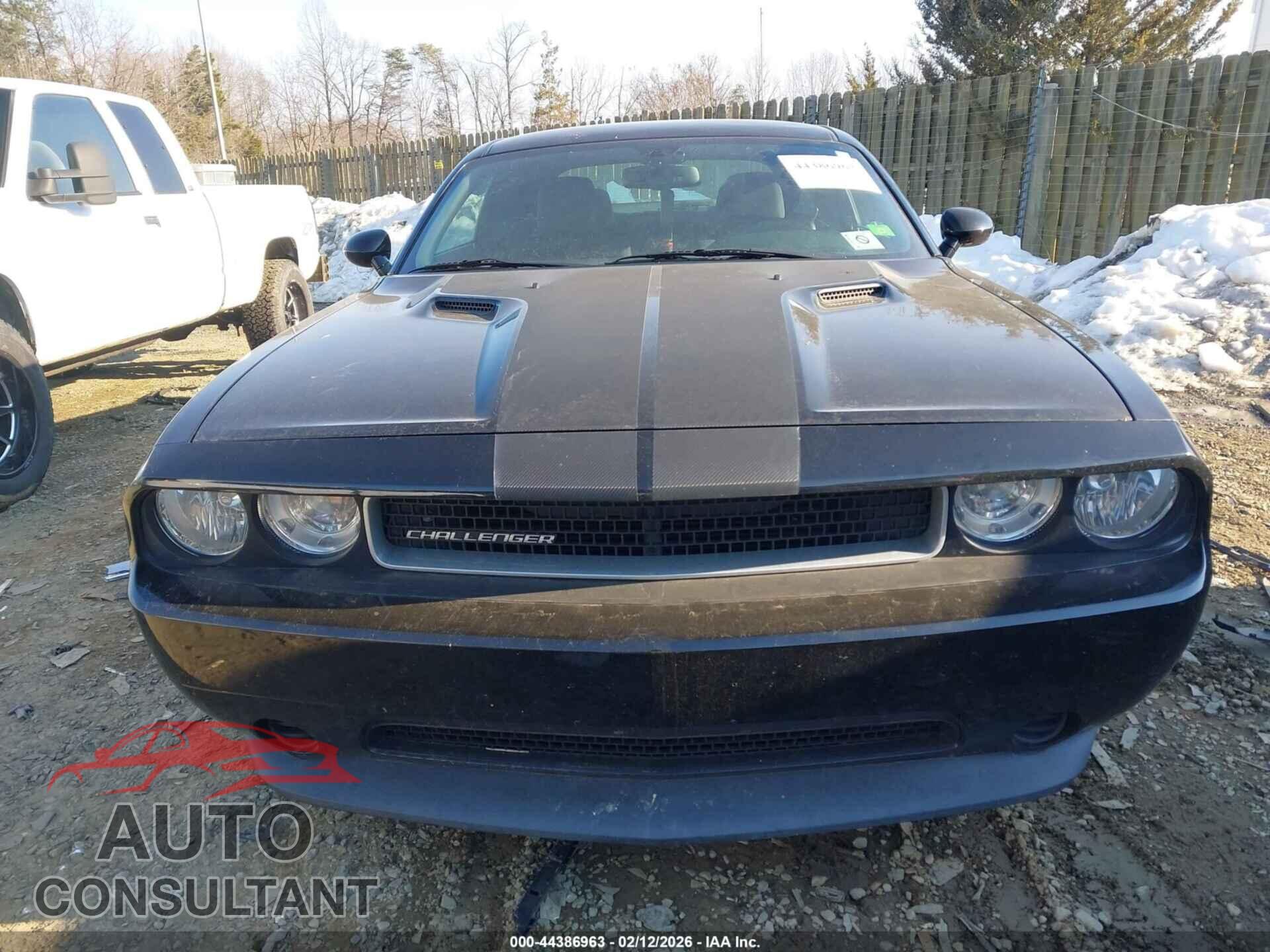 DODGE CHALLENGER 2013 - 2C3CDYAG2DH631303