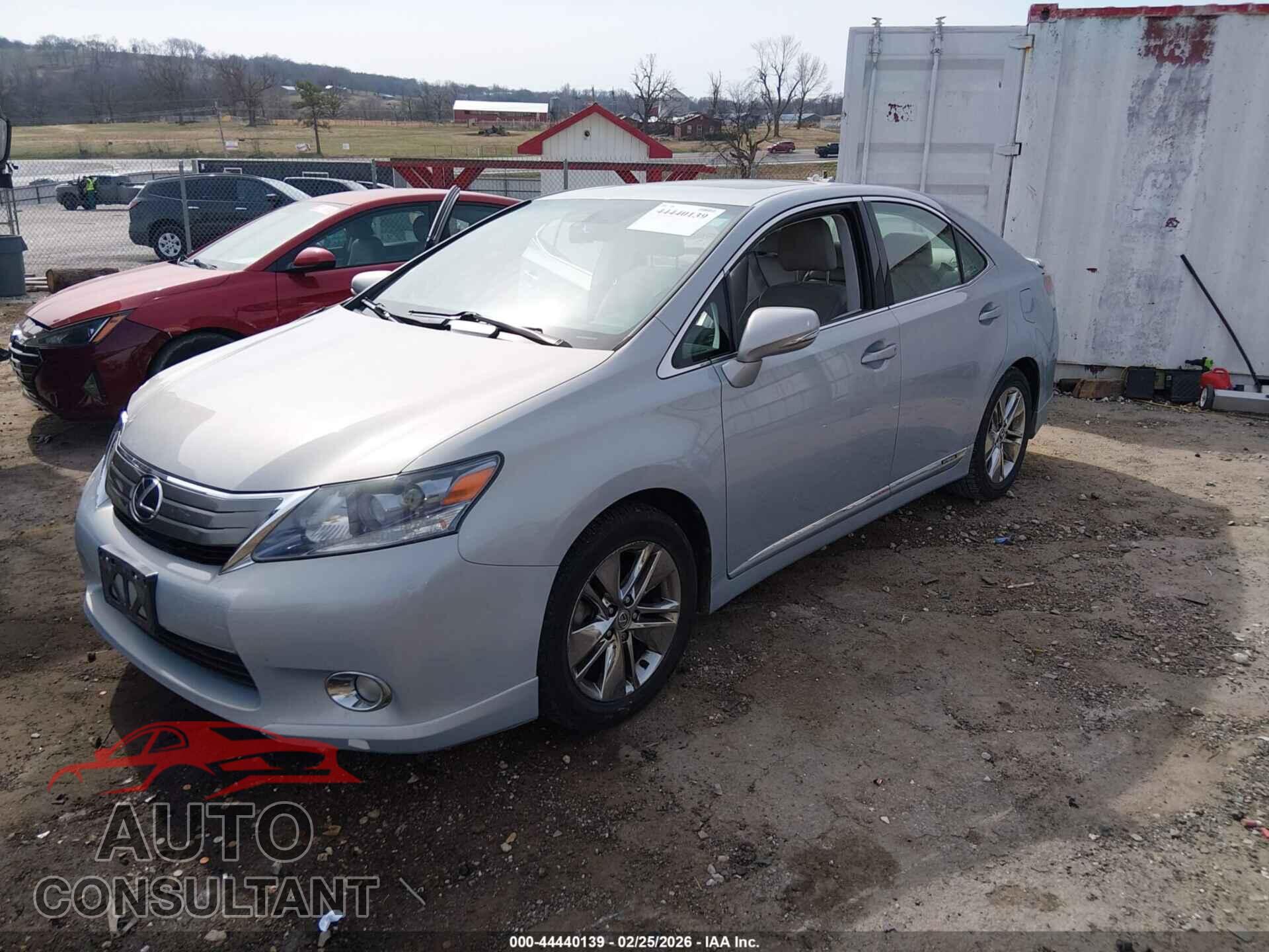 LEXUS HS 250H 2010 - JTHBB1BA8A2020046