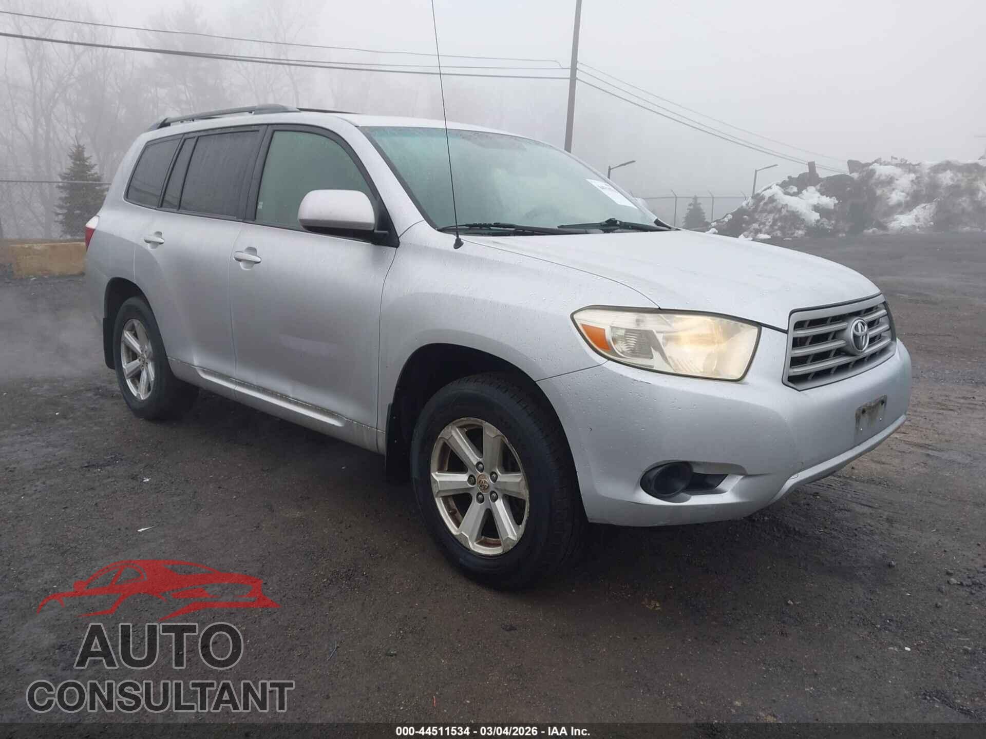 TOYOTA HIGHLANDER 2009 - JTEES41A092136107