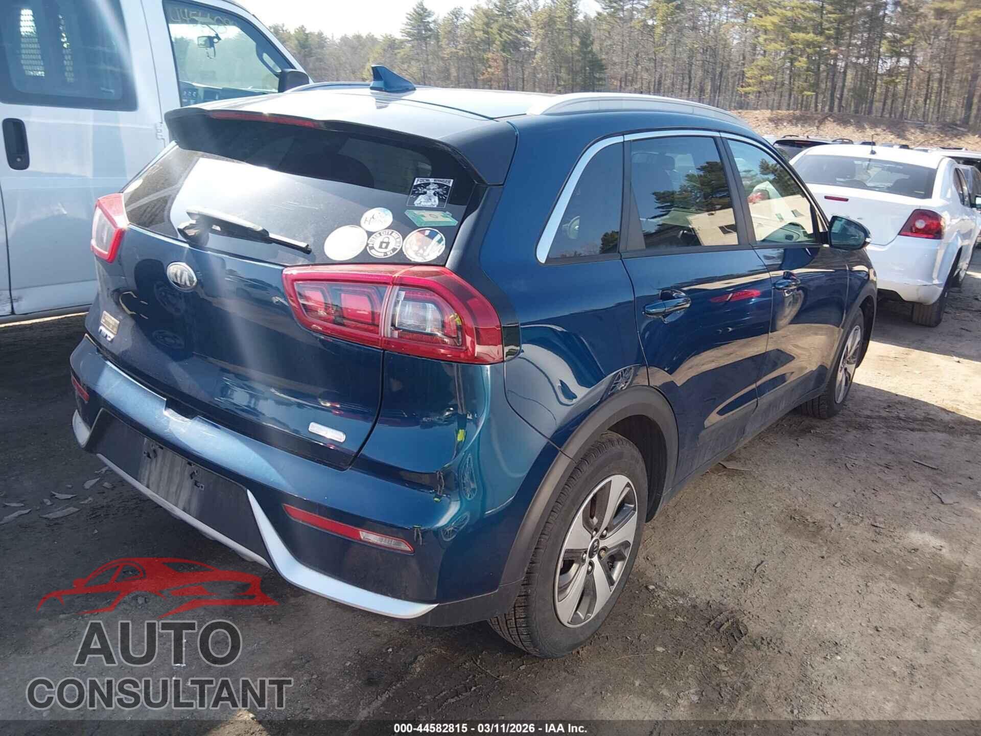 KIA NIRO 2017 - KNDCC3LC4H5064648