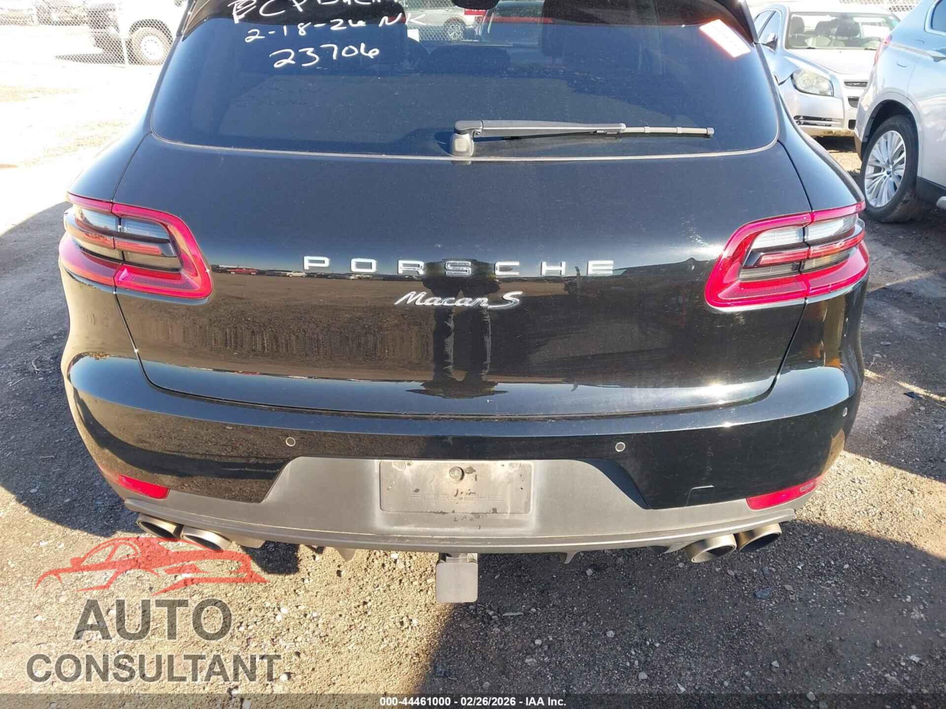 PORSCHE MACAN 2015 - WP1AB2A52FLB60021