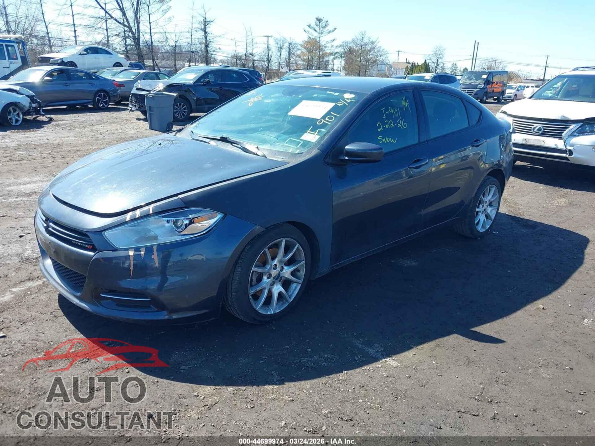 DODGE DART 2013 - 1C3CDFBH6DD198898