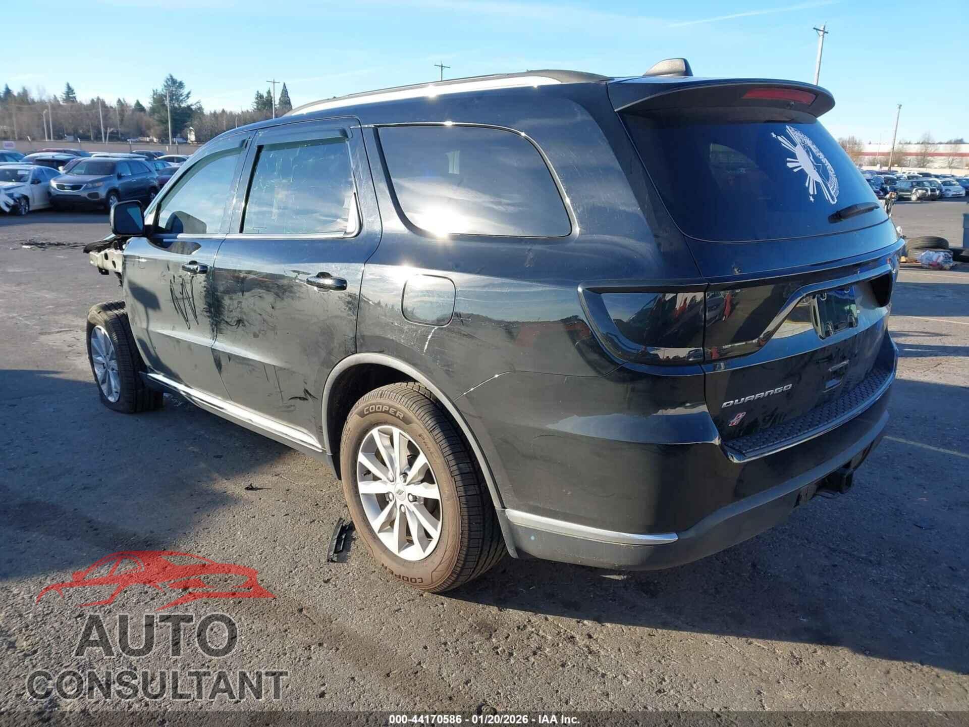 DODGE DURANGO 2022 - 1C4RDJAG3NC136285