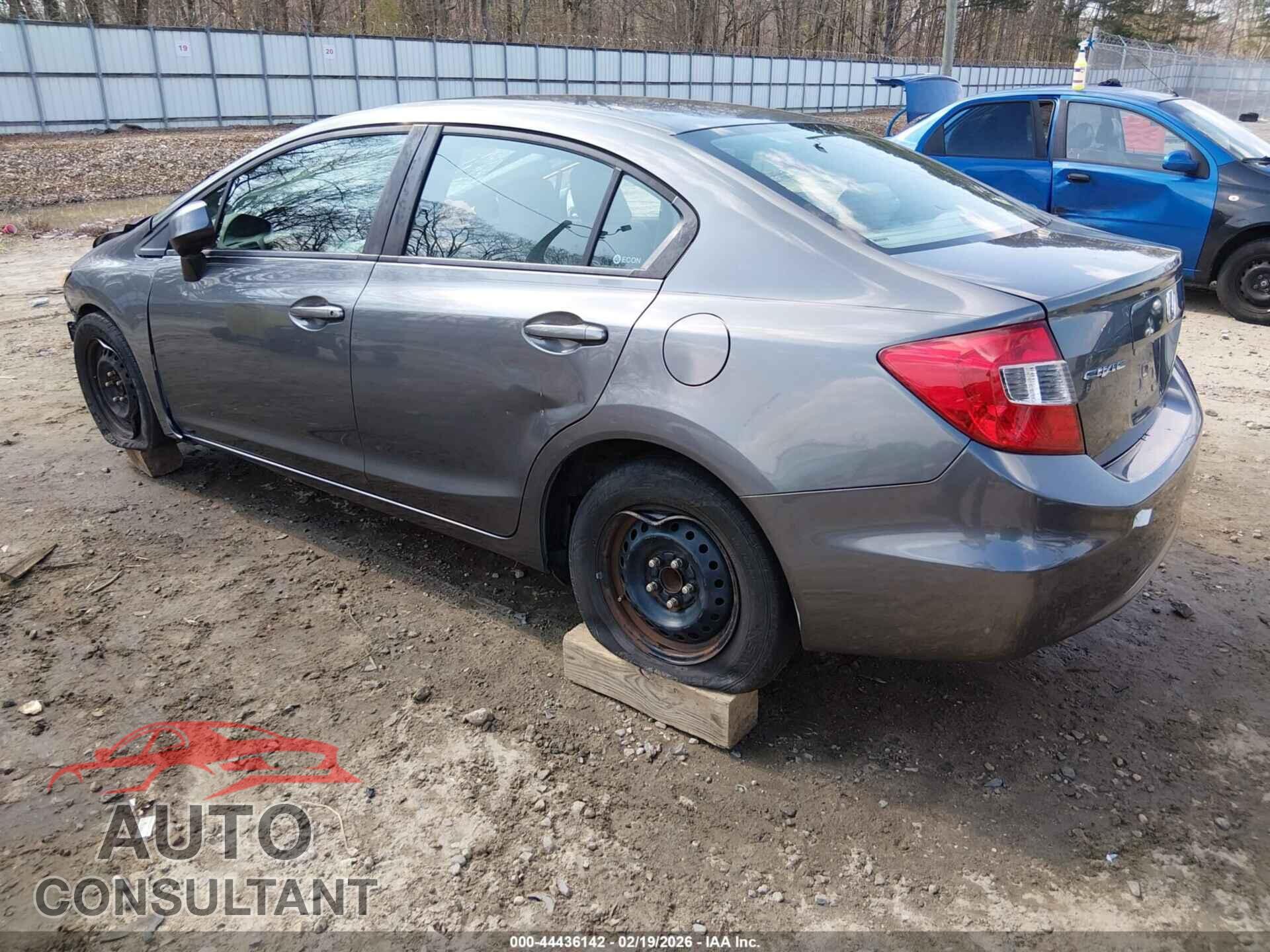 HONDA CIVIC 2012 - 19XFB2F59CE054802