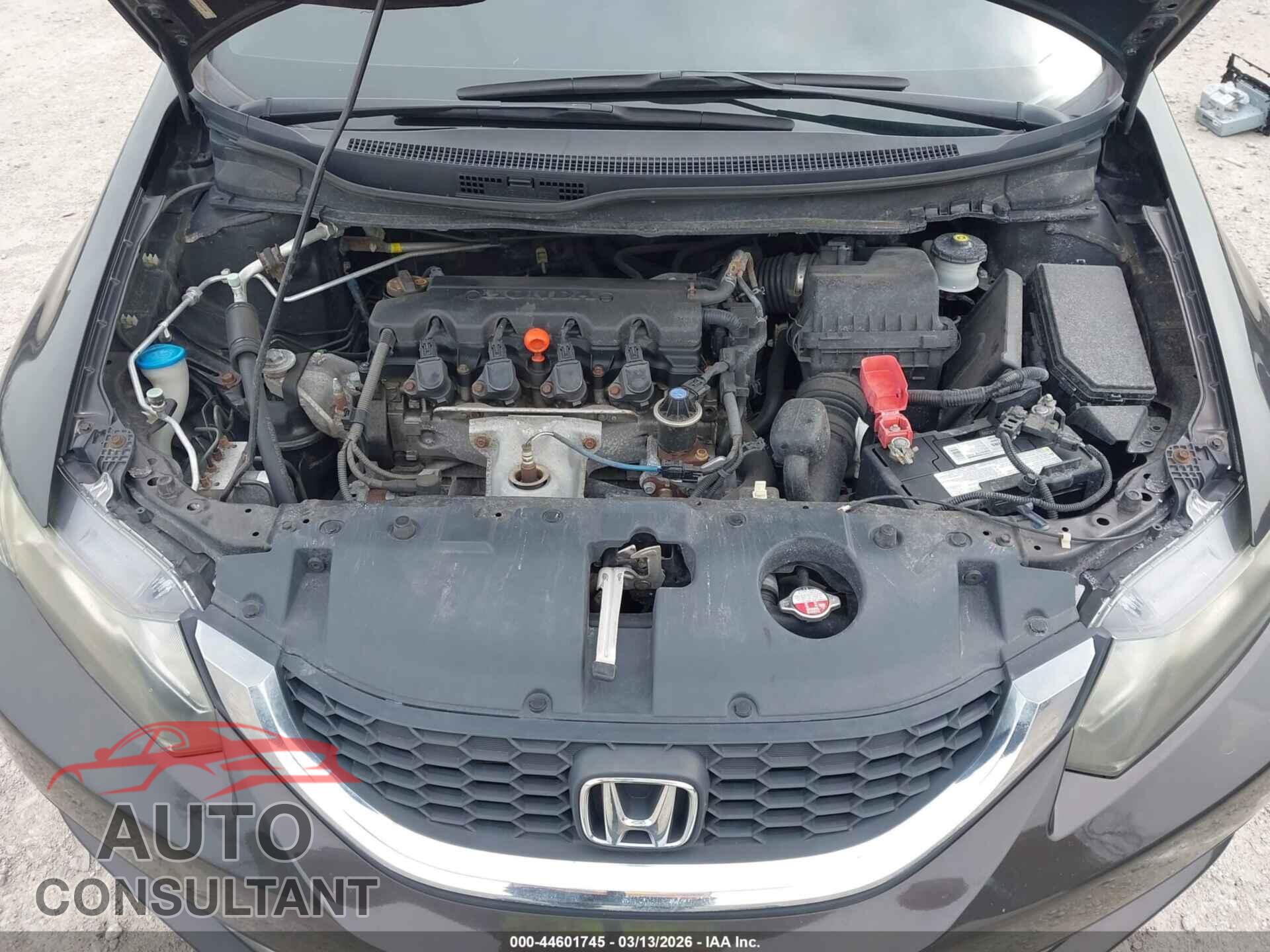 HONDA CIVIC 2013 - 19XFB2F59DE071908