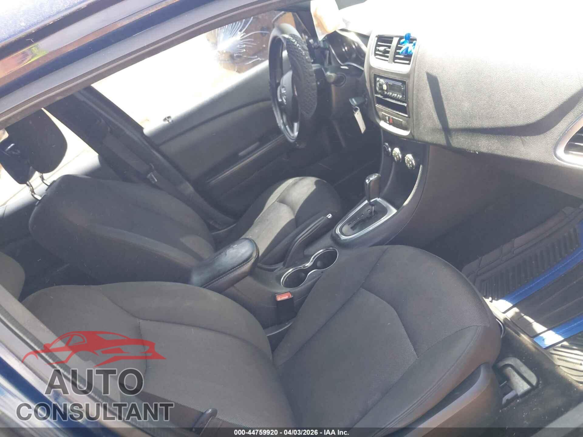DODGE AVENGER 2013 - 1C3CDZCB2DN616587