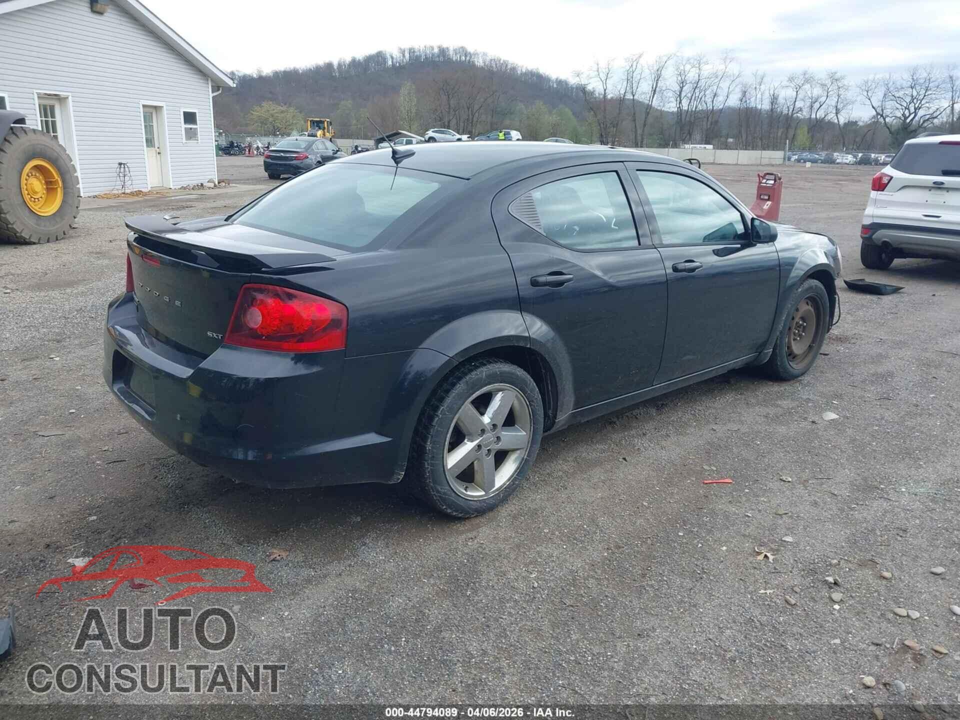 DODGE AVENGER 2012 - 1C3CDZEG1CN218035