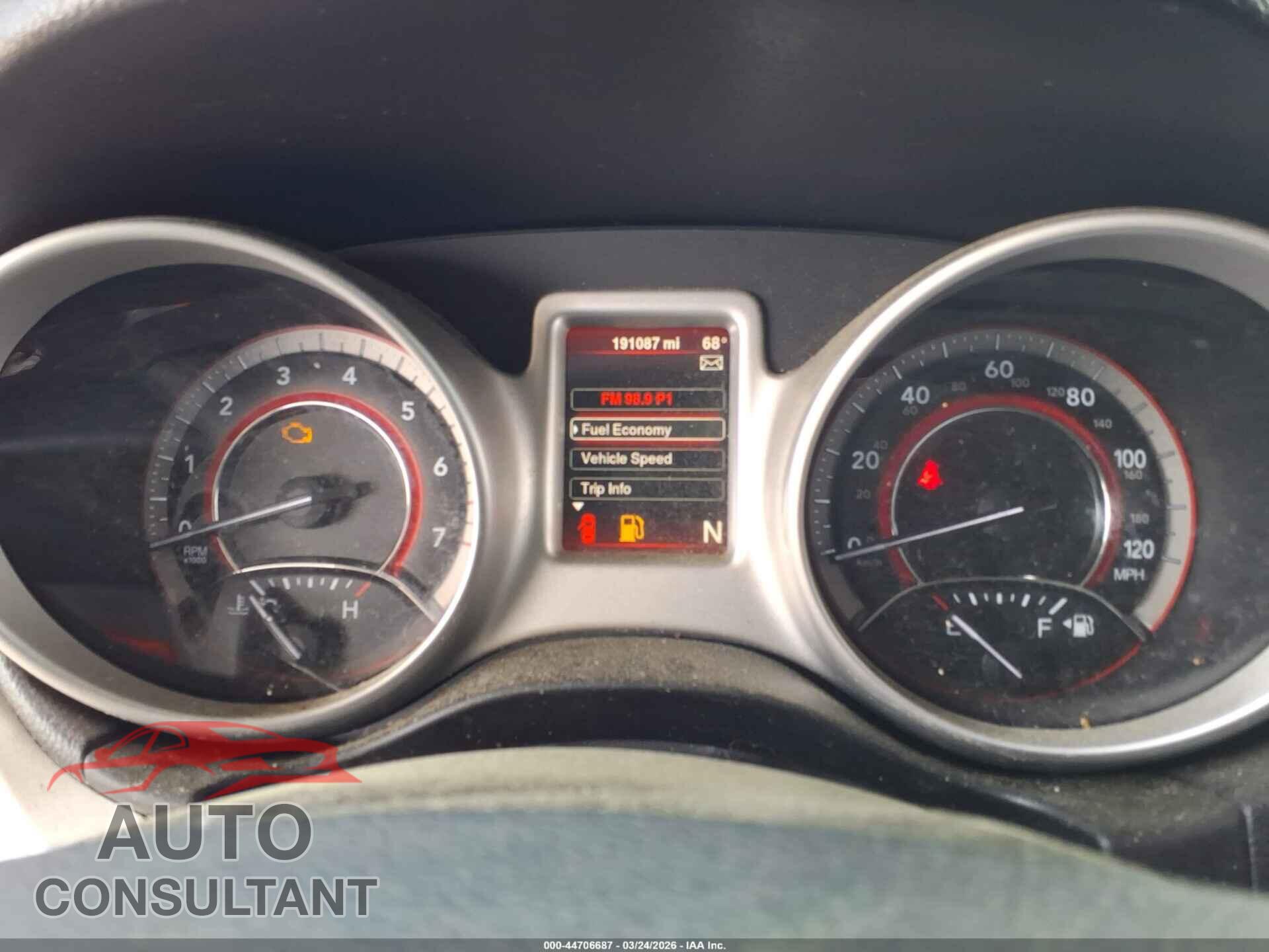 DODGE JOURNEY 2015 - 3C4PDCAB6FT552196