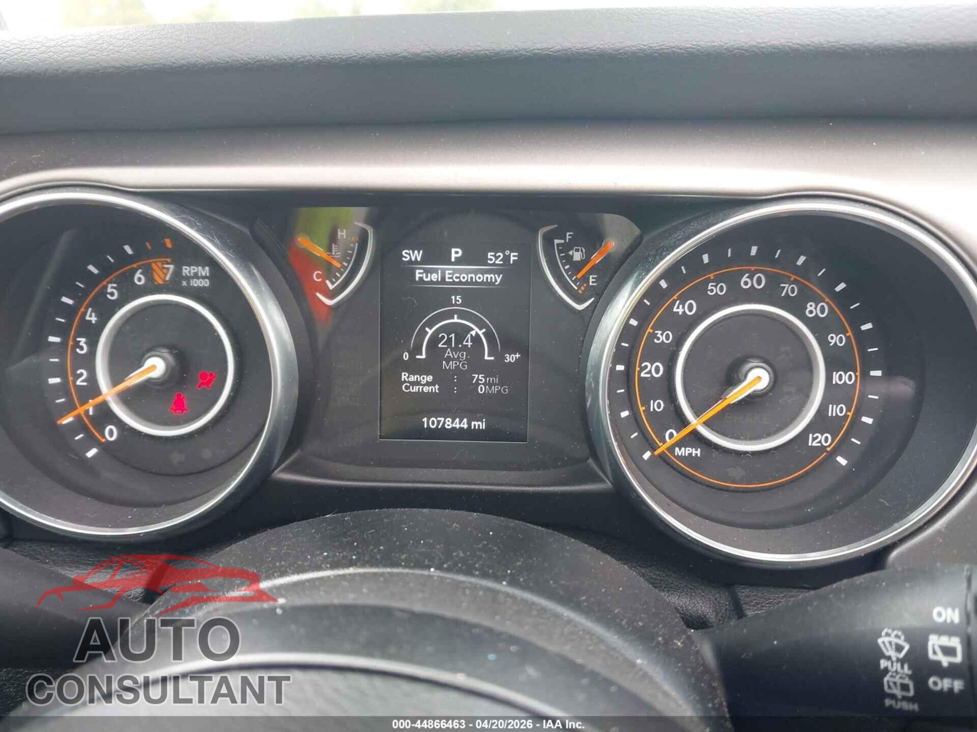 JEEP WRANGLER 2020 - 1C4GJXAN2LW239999