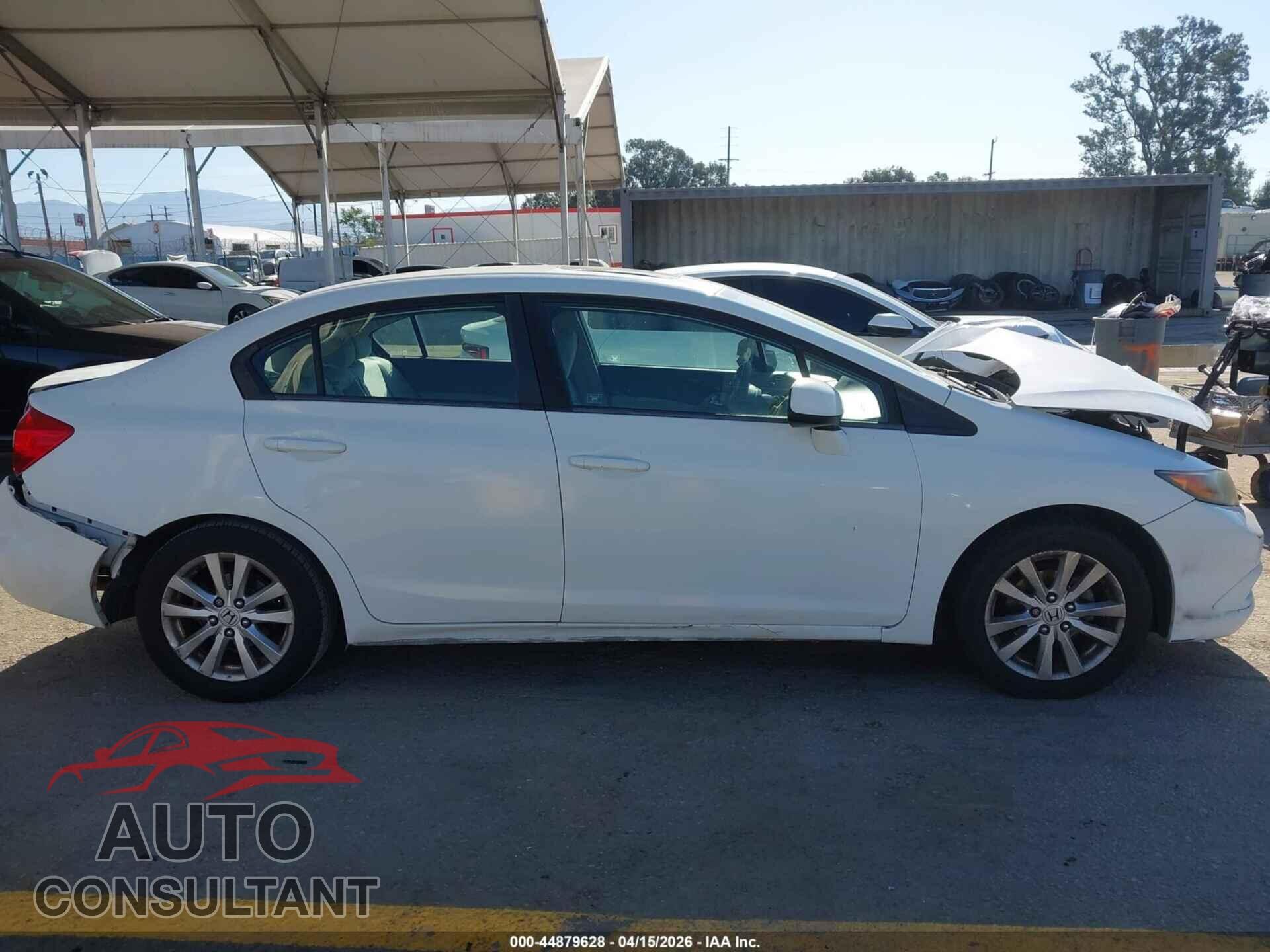 HONDA CIVIC 2012 - 19XFB2F86CE372337