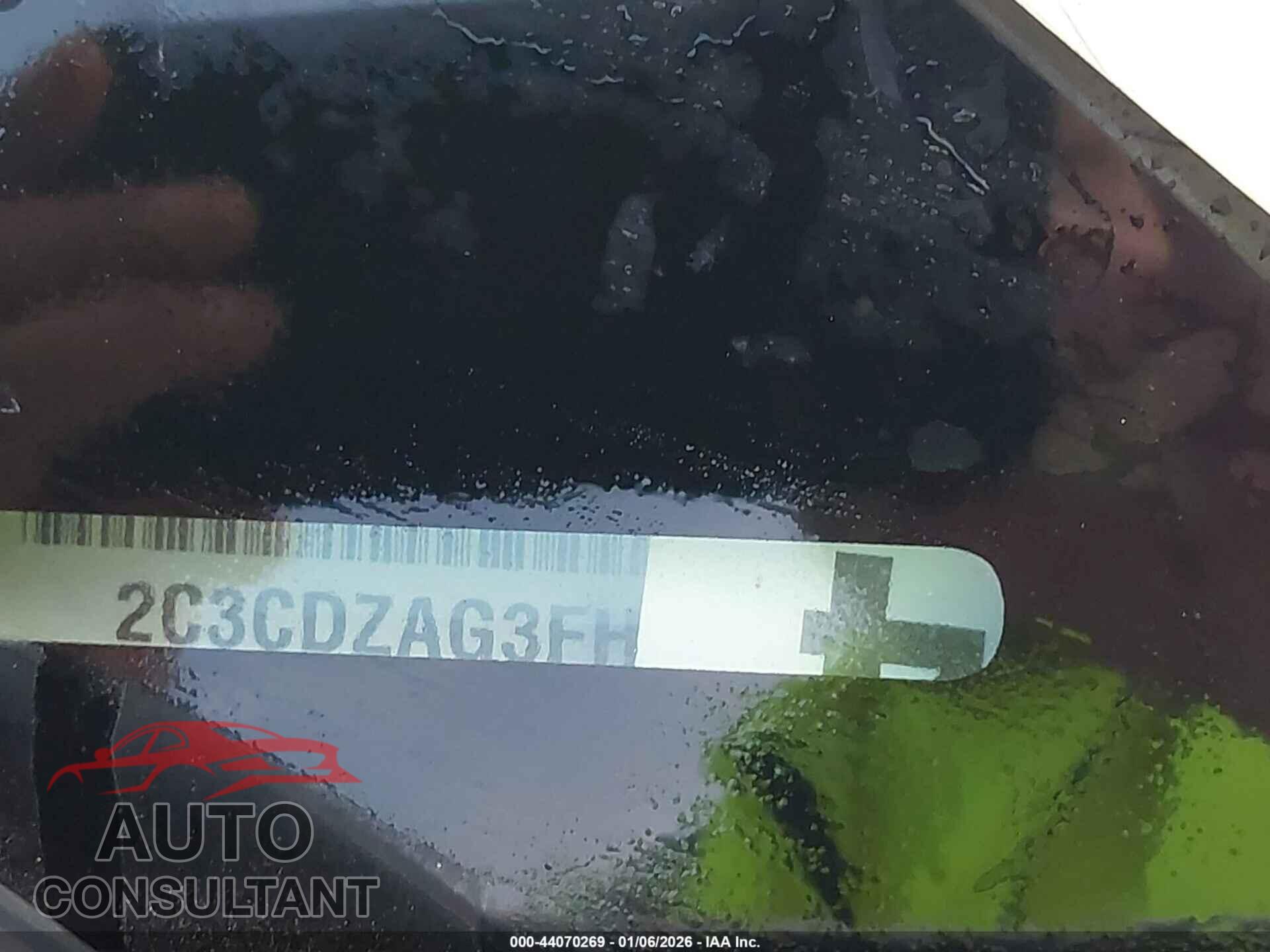 DODGE CHALLENGER 2015 - 2C3CDZAG3FH712027