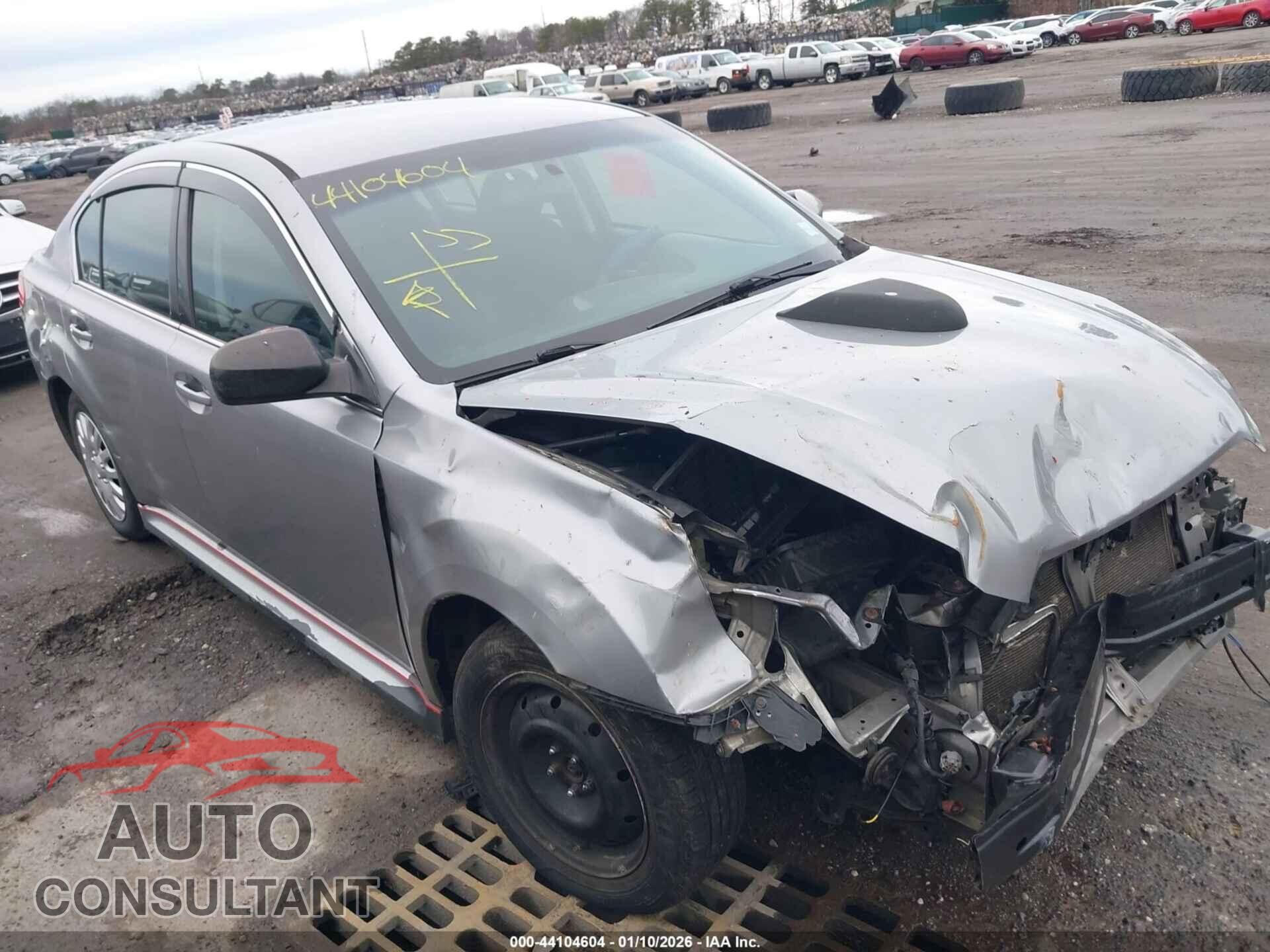 SUBARU LEGACY 2010 - 4S3BMBA67A3215483