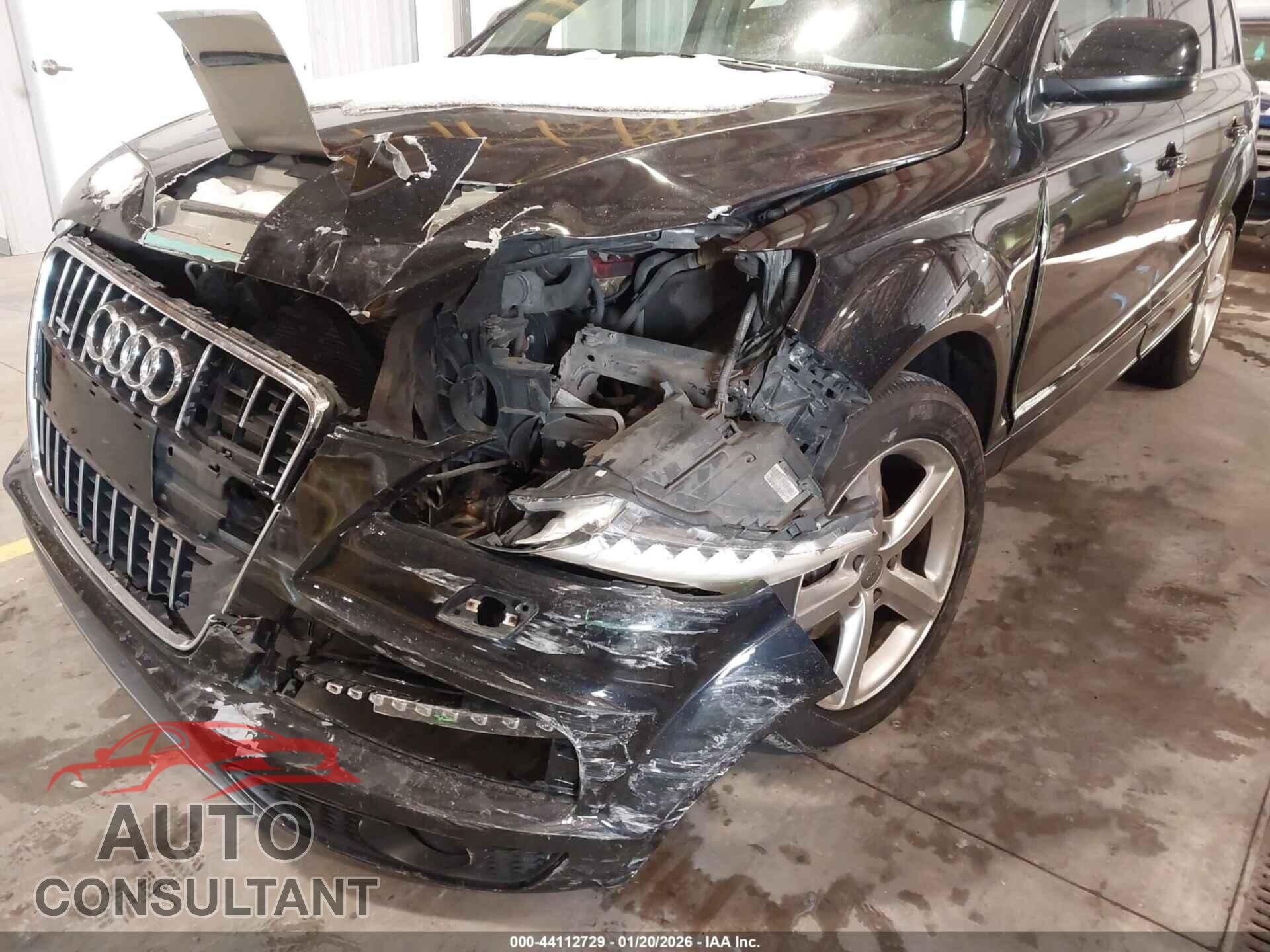 AUDI Q7 2012 - WA1DGAFE6CD006303