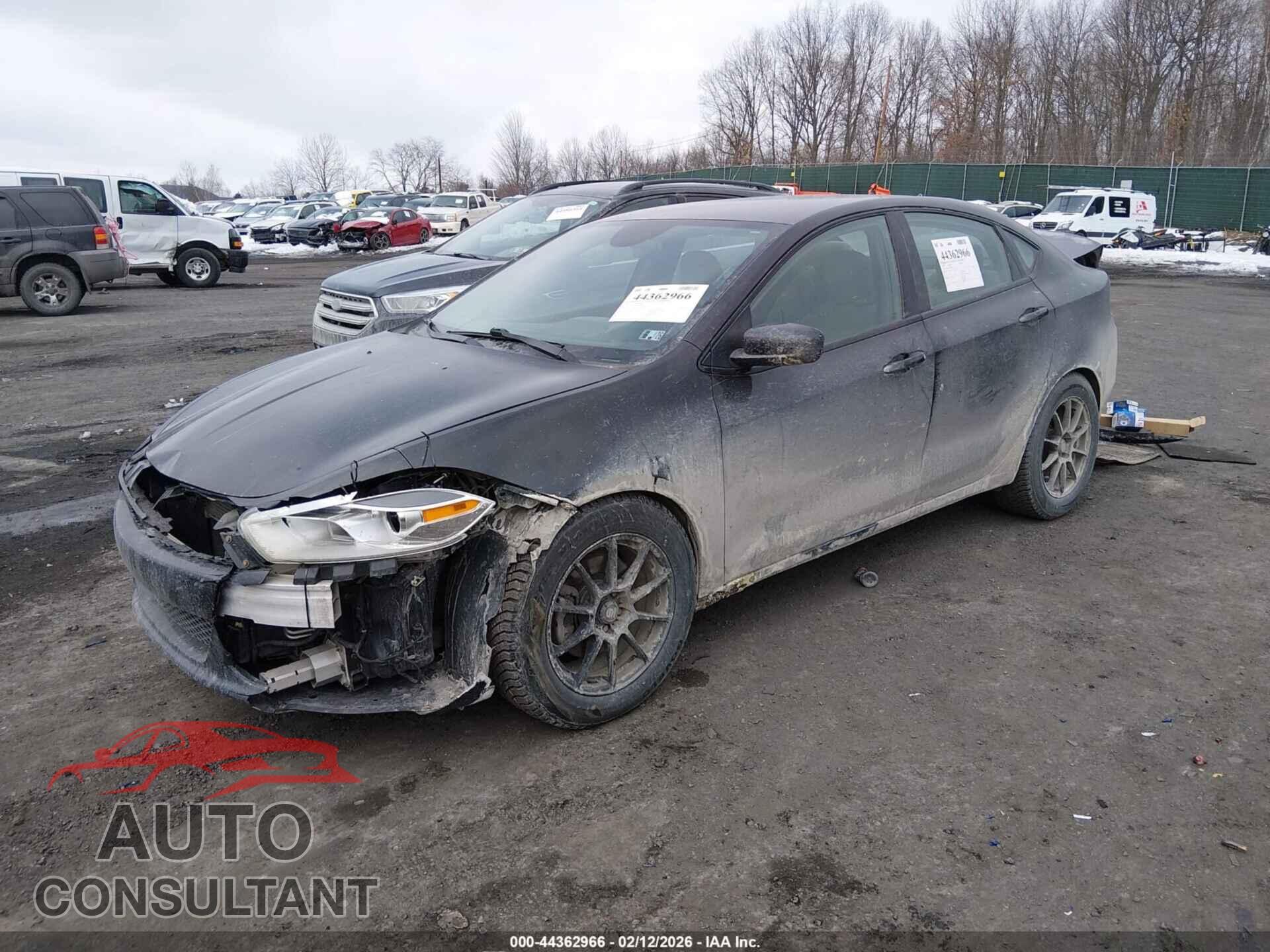 DODGE DART 2013 - 1C3CDFBA9DD209749