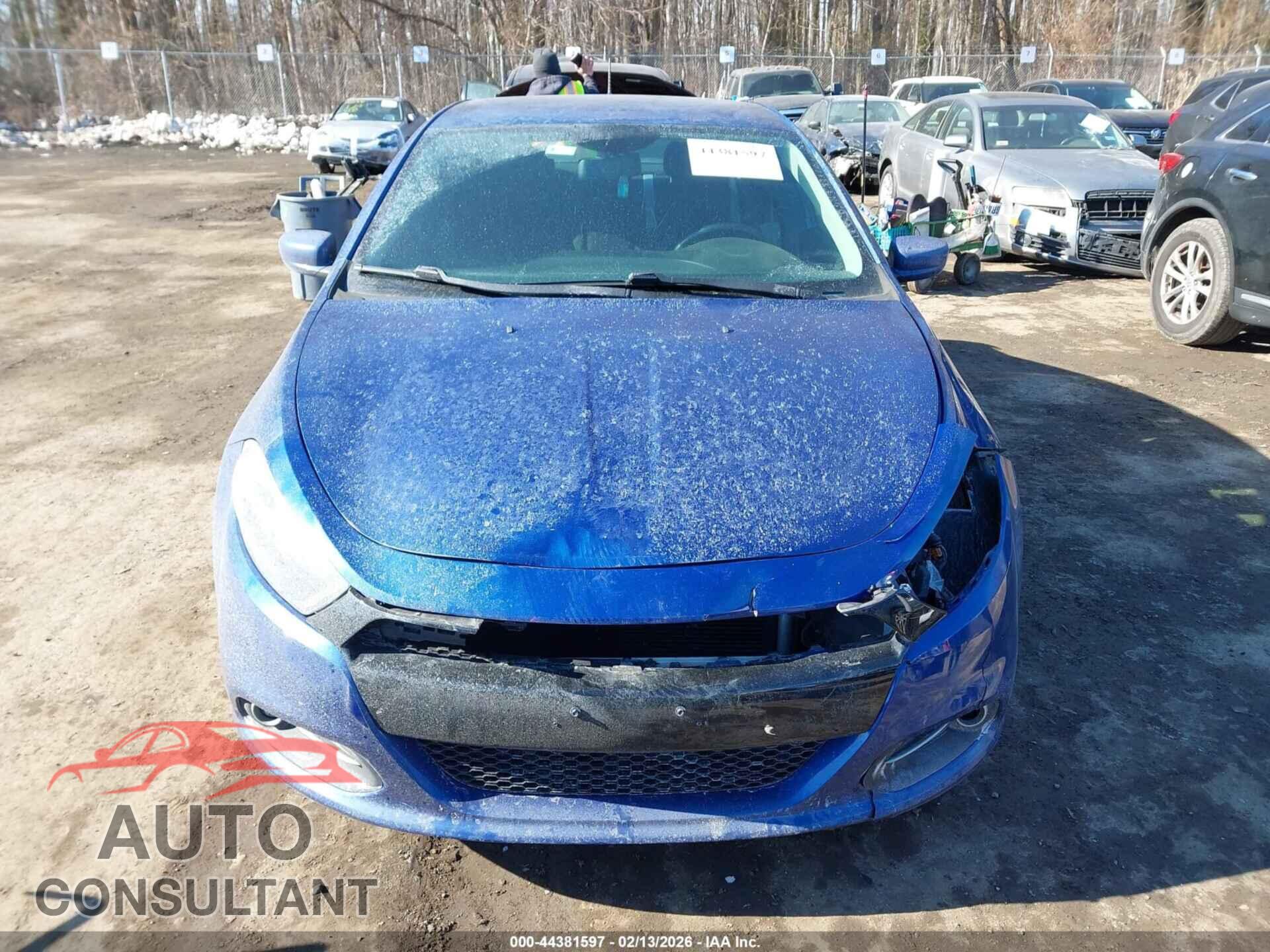 DODGE DART 2013 - 1C3CDFBH2DD709085
