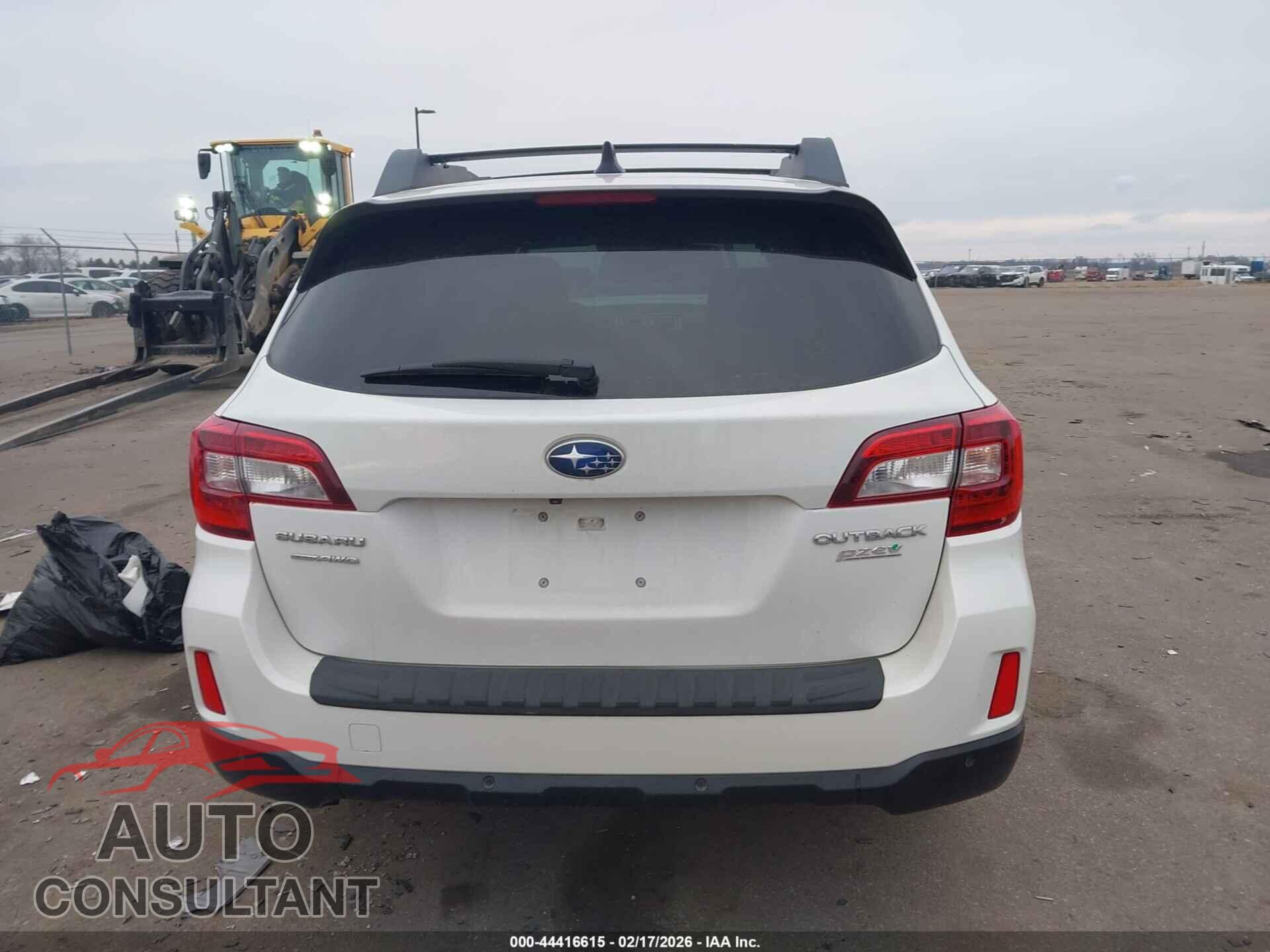 SUBARU OUTBACK 2017 - 4S4BSANC6H3425272