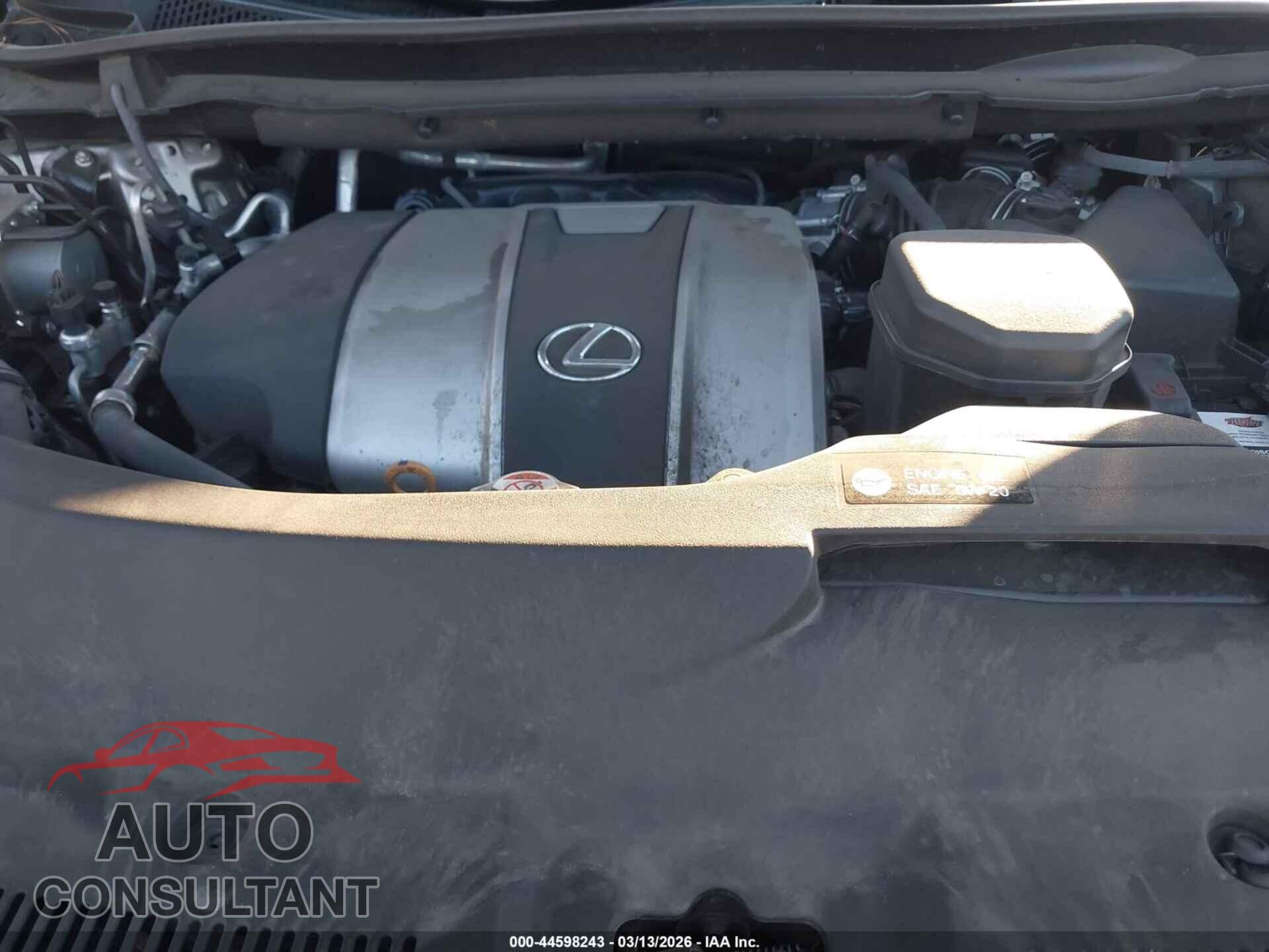 LEXUS RX 350 2021 - 2T2HZMAA5MC218935