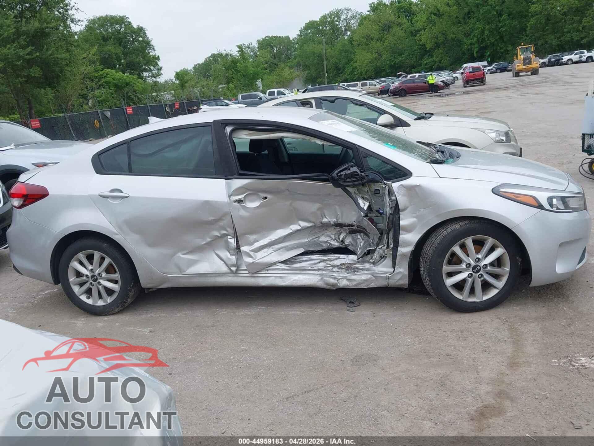 KIA FORTE 2017 - 3KPFL4A73HE013400