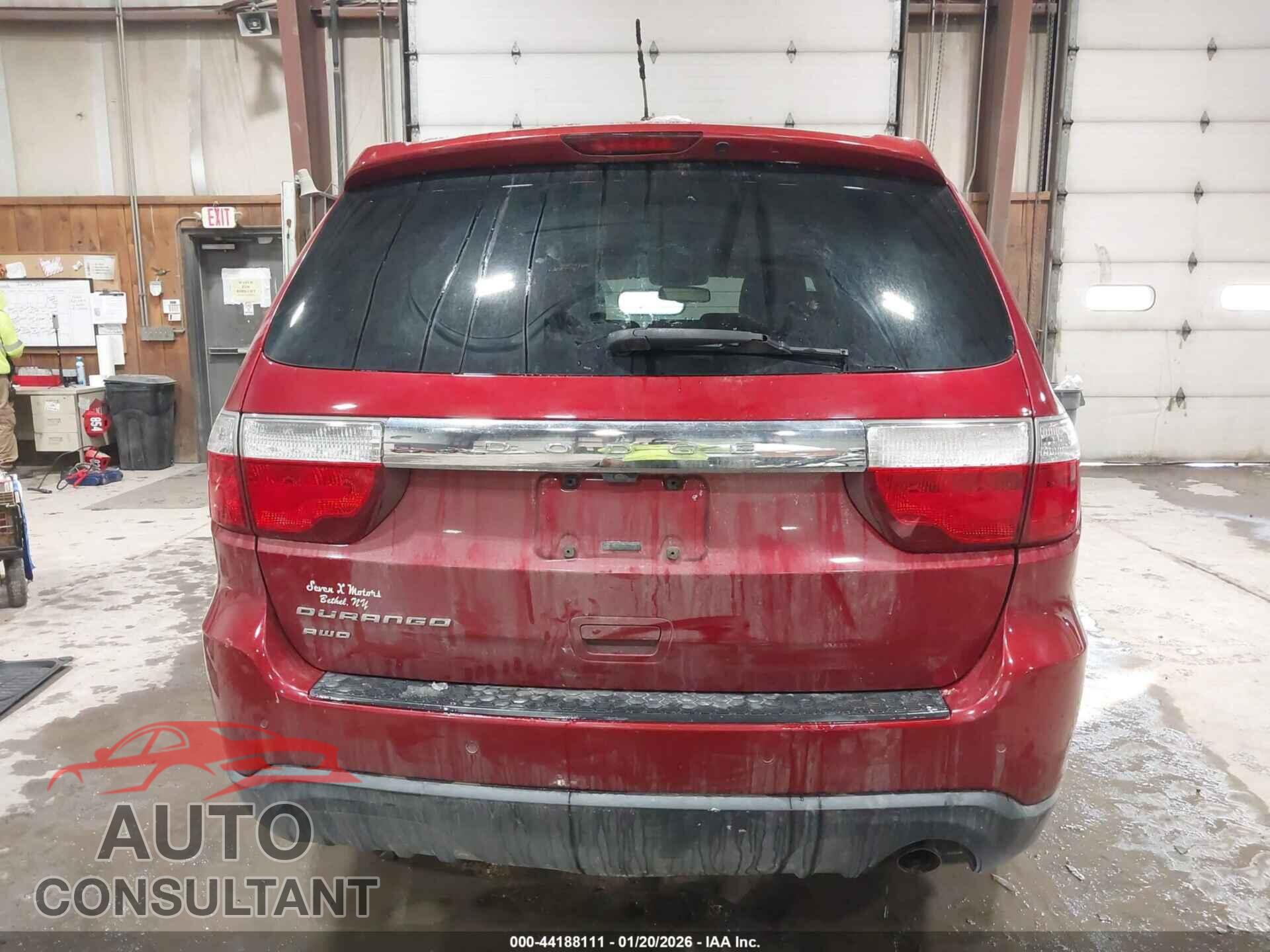 DODGE DURANGO 2011 - 1D4RE2GG7BC654215