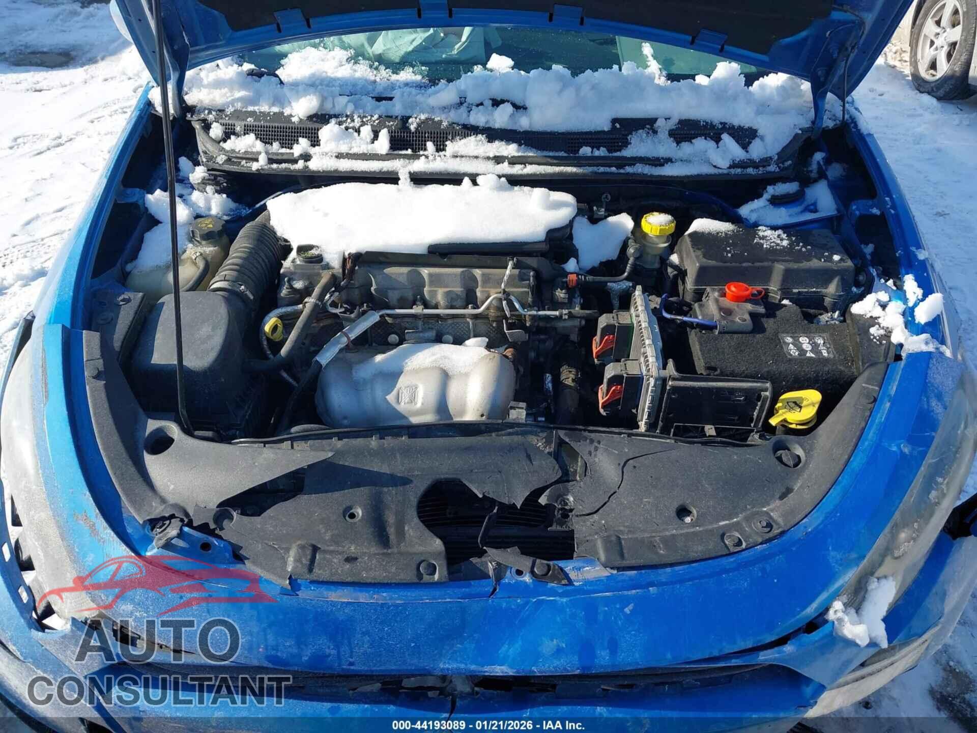 DODGE DART 2015 - 1C3CDFBB6FD299082