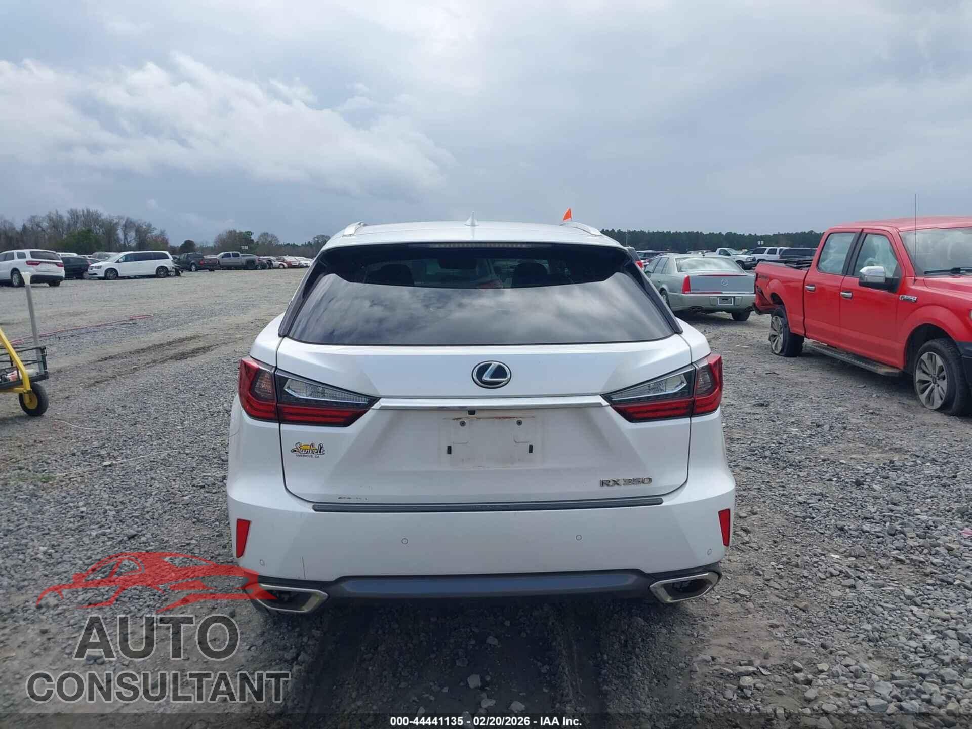 LEXUS RX 350 2017 - 2T2ZZMCAXHC042262