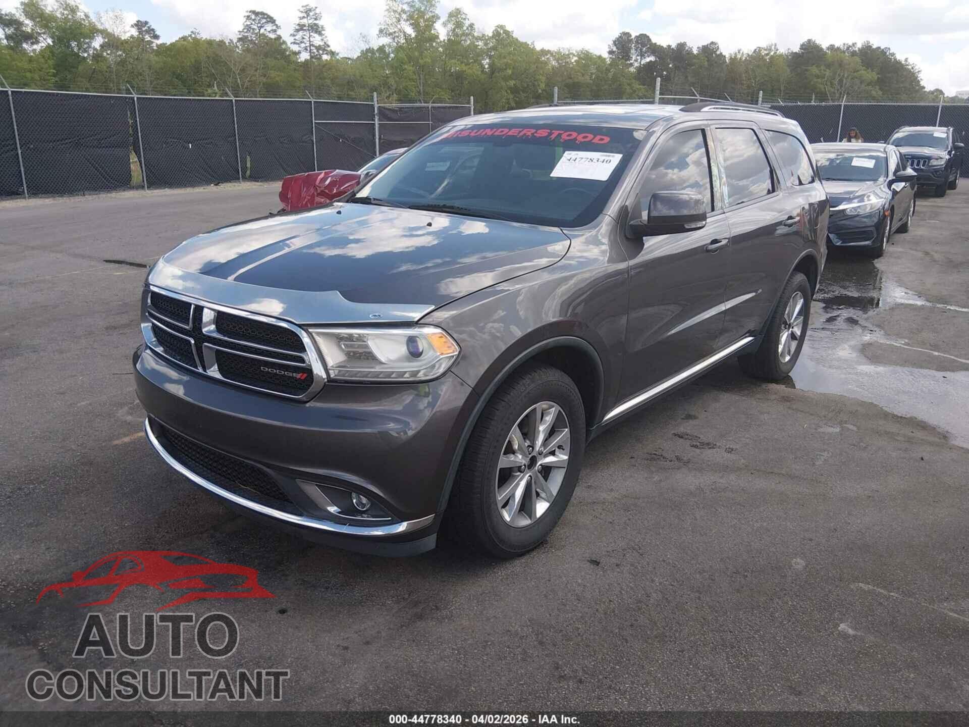 DODGE DURANGO 2014 - 1C4RDJDG0EC287399