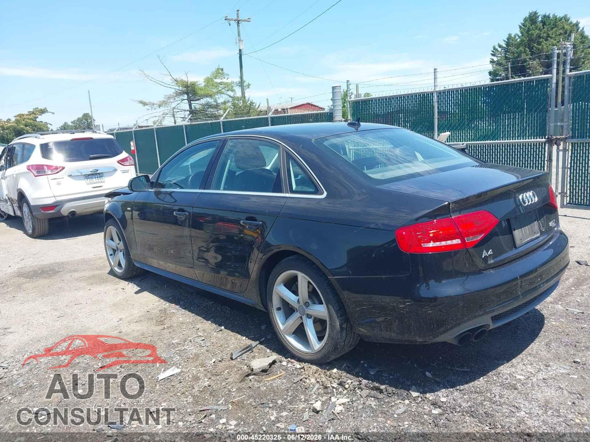 AUDI A4 2012 - WAUFFAFL7CA116033