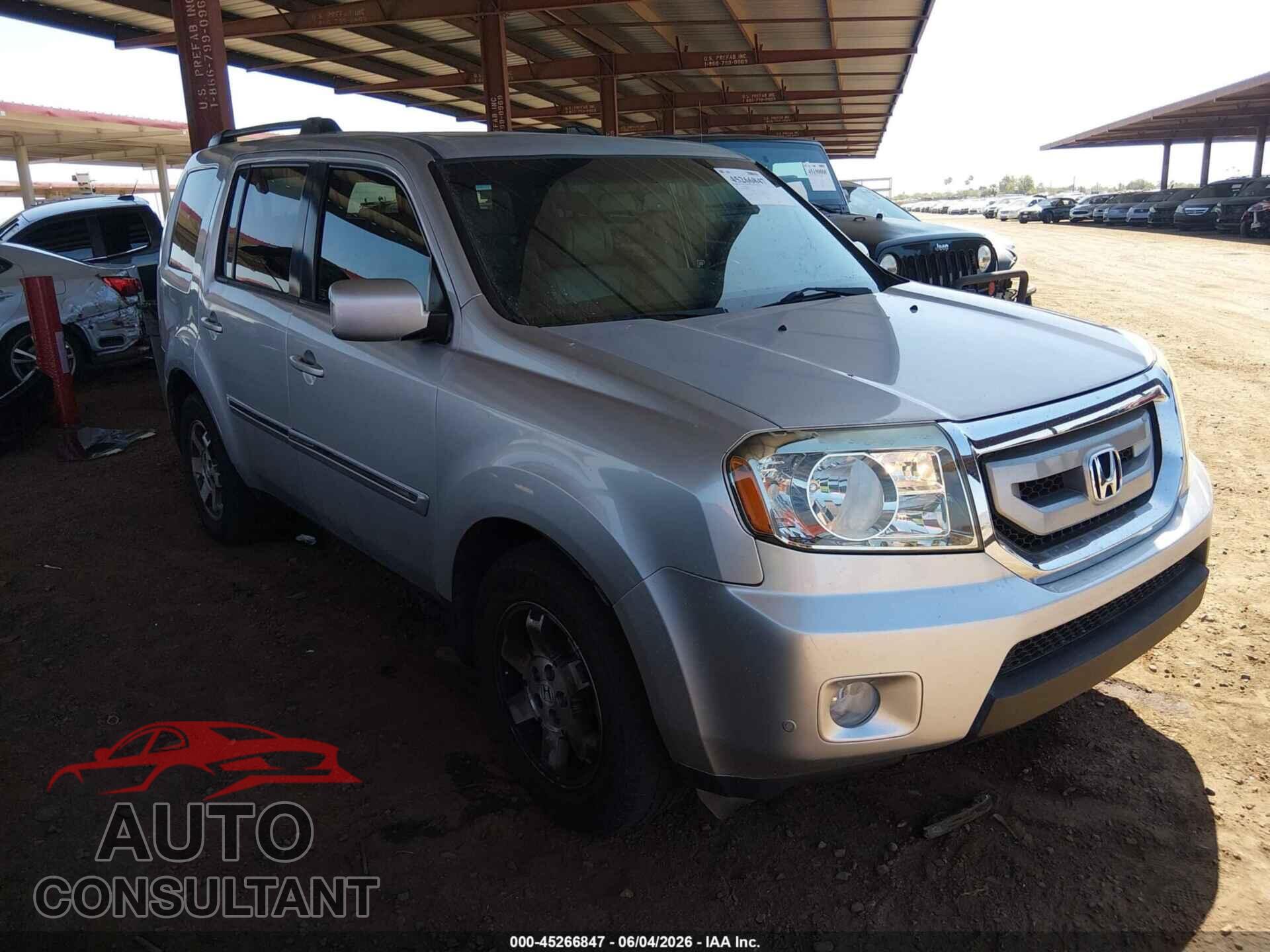 HONDA PILOT 2011 - 5FNYF3H95BB045218