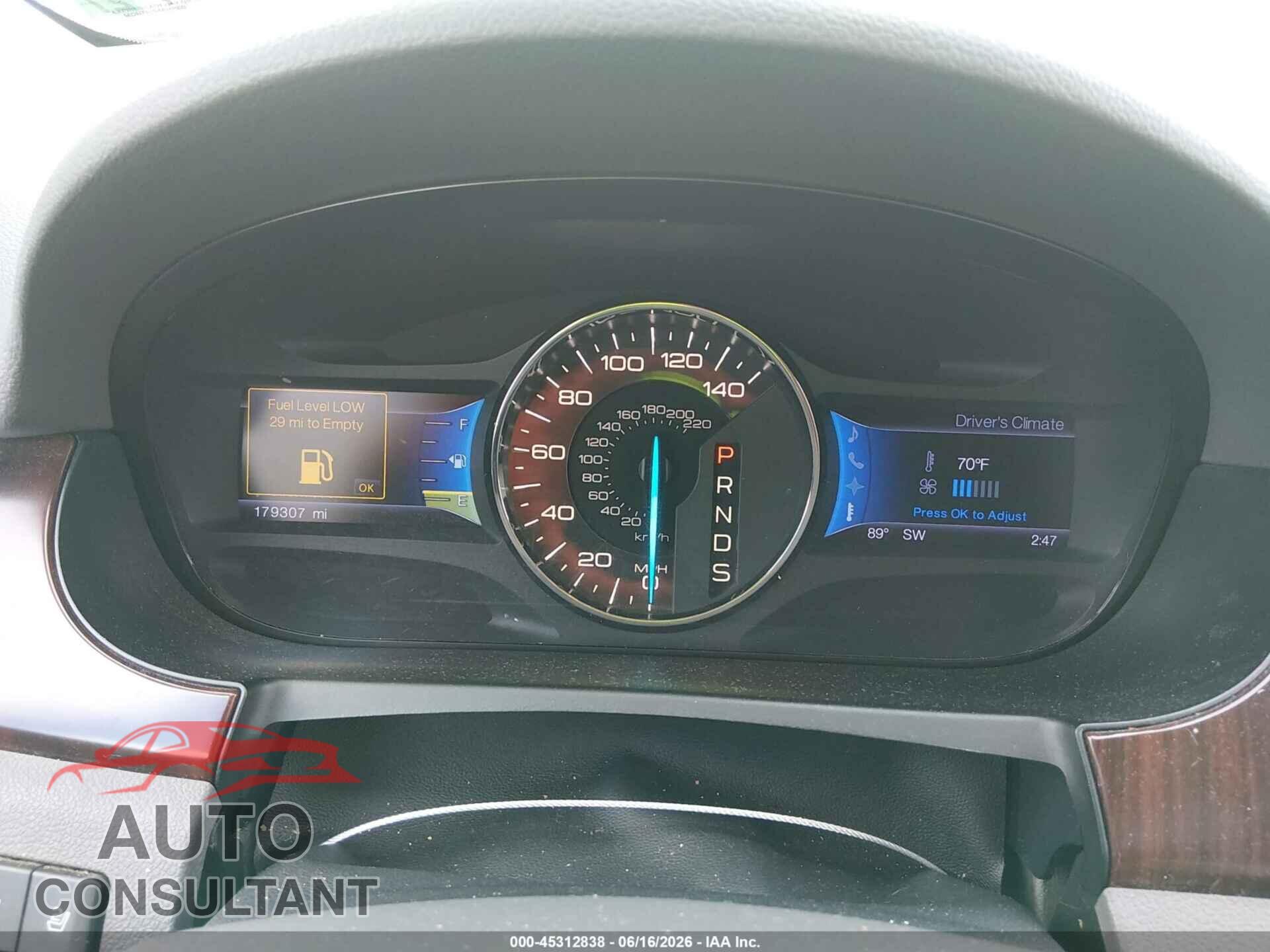 FORD EDGE 2013 - 2FMDK3KC9DBB06208