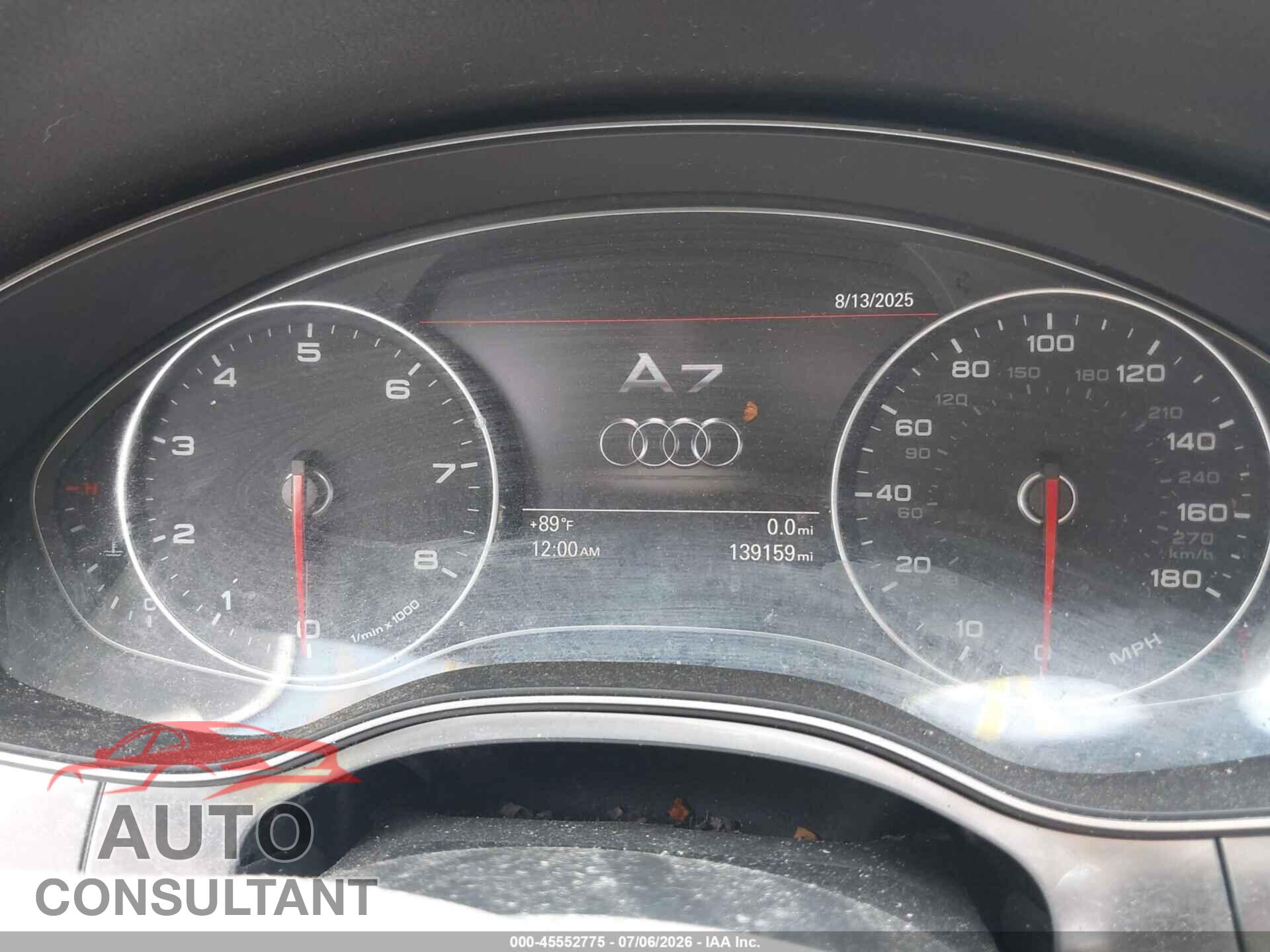 AUDI A7 2012 - WAUYGAFCXCN145797