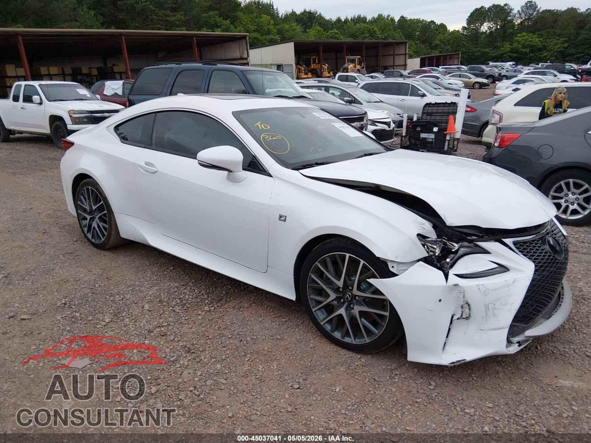 LEXUS RC 200T 2017 - JTHHA5BC6H5004877