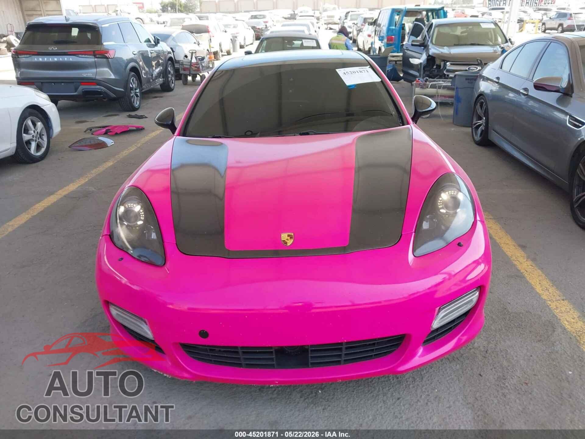 PORSCHE PANAMERA 2012 - WP0AC2A72CL090435