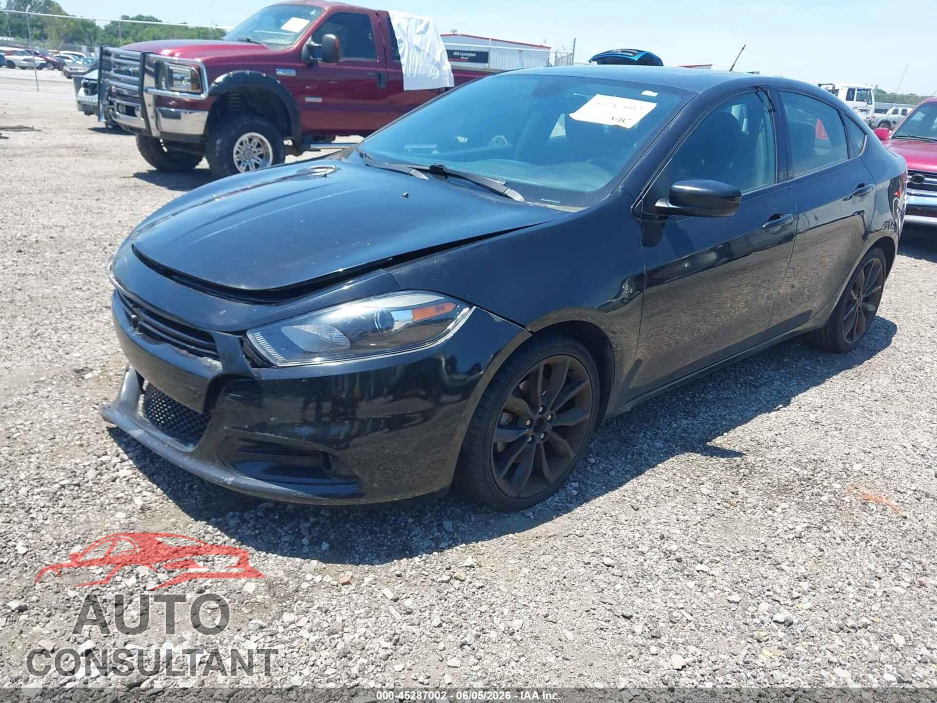 DODGE DART 2016 - 1C3CDFFA8GD791275