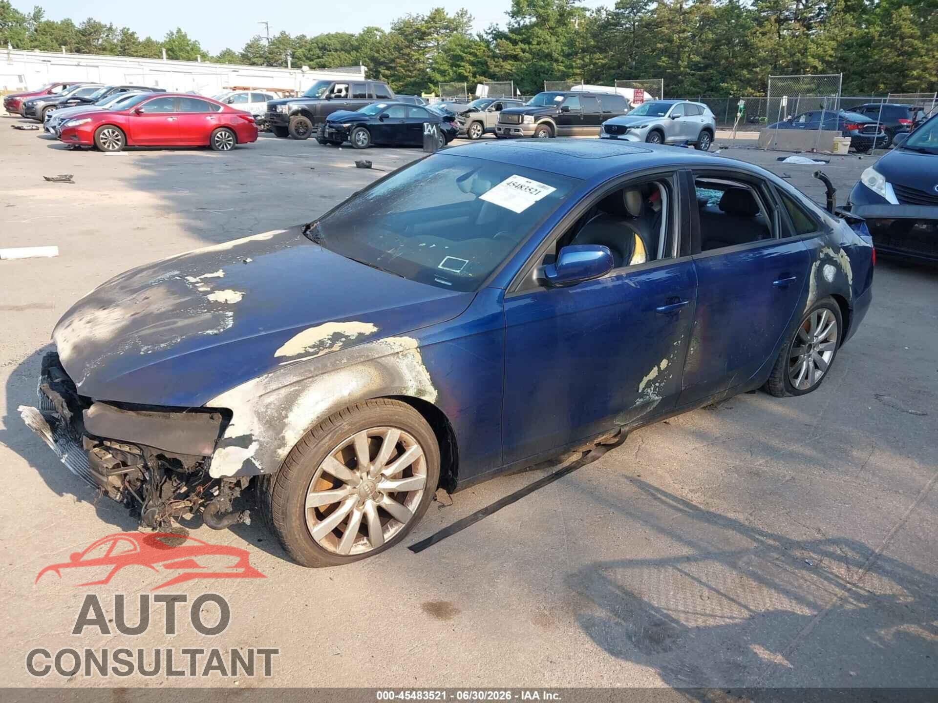 AUDI A4 2013 - WAUBFAFL2DN043498