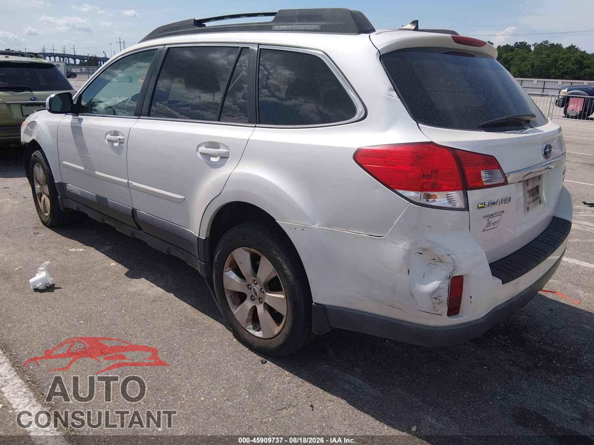 SUBARU OUTBACK 2011 - 4S4BRBLC1B3432433