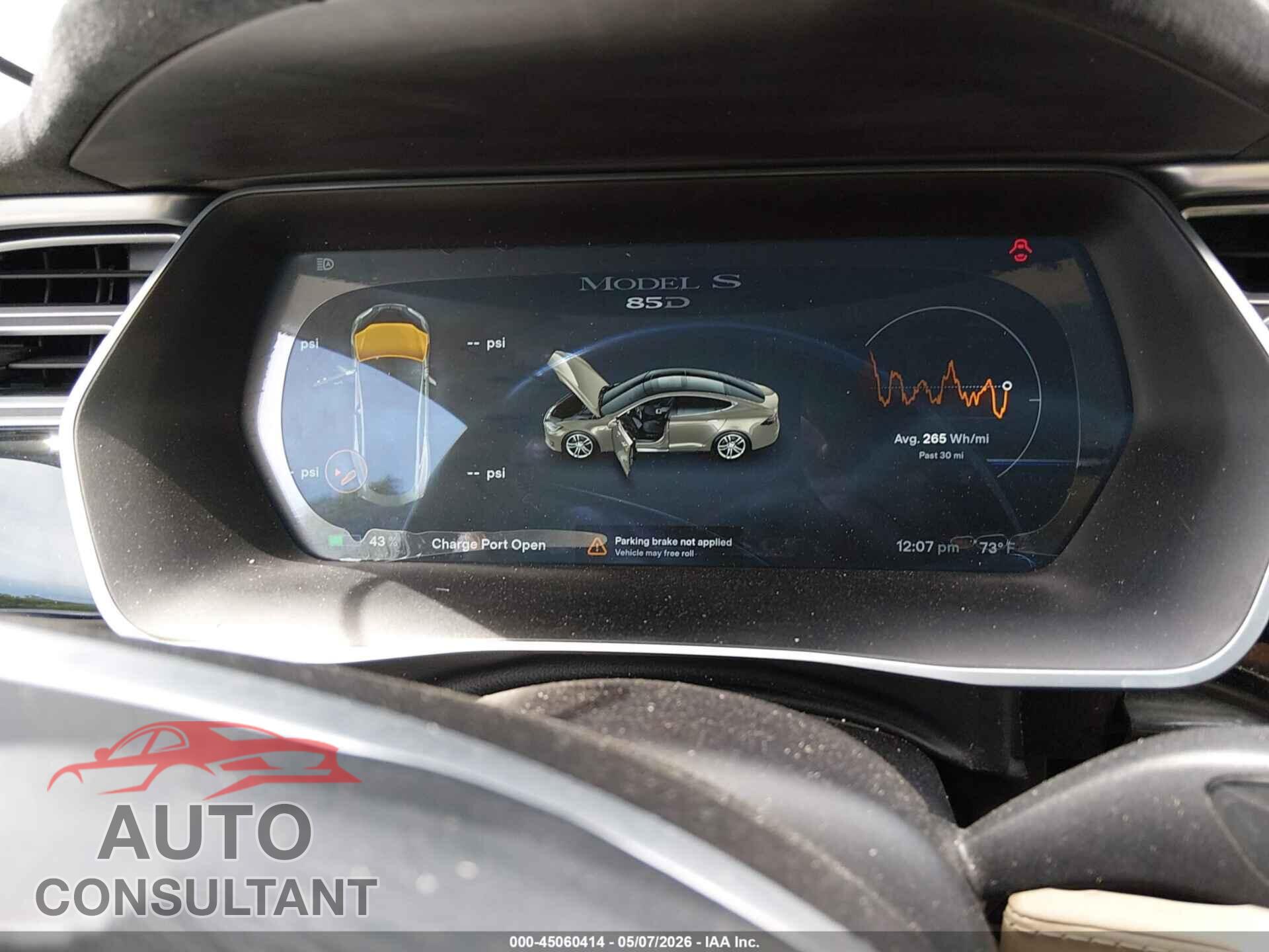TESLA MODEL S 2015 - 5YJSA1H20FF096434